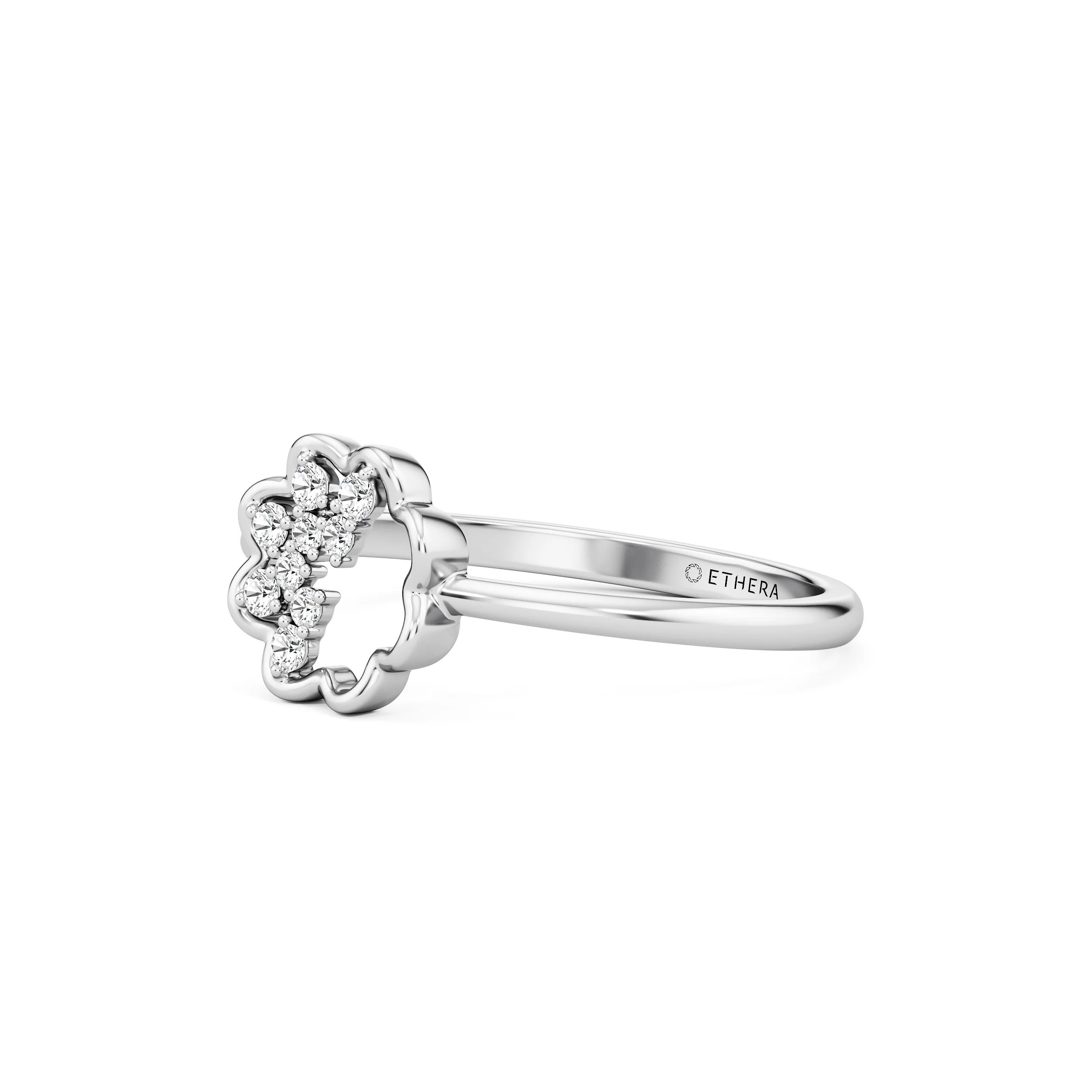 Flutter Bloom Diamond Ring 10