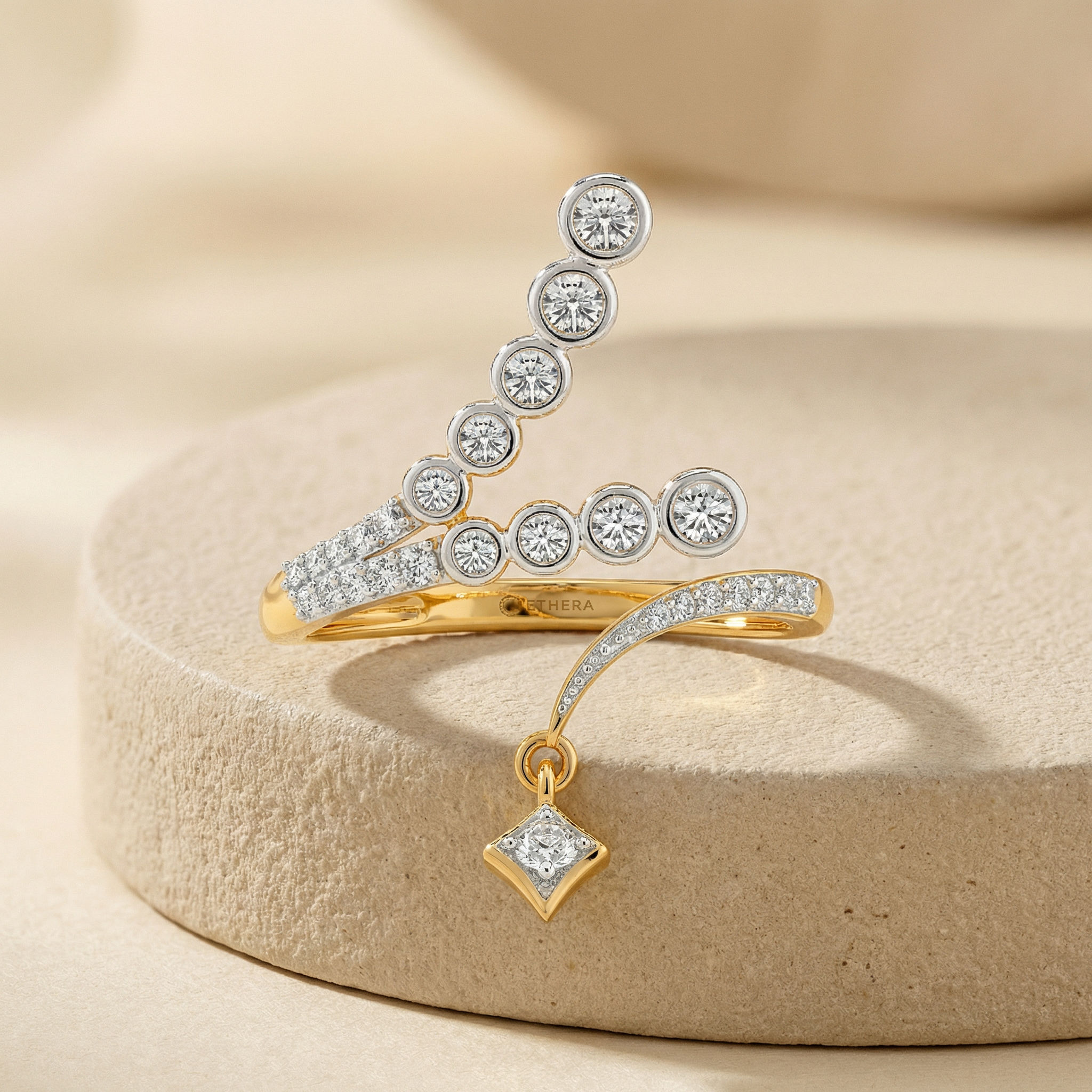 Star of Bethlehem Open top ring 2