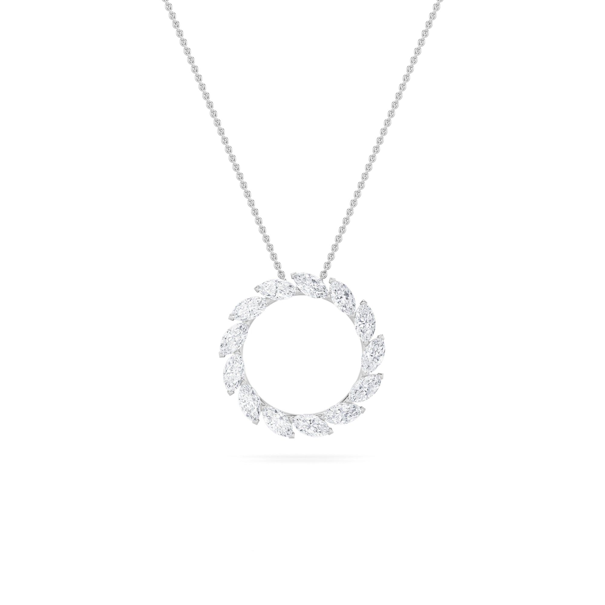 Twilight Ellipse Circle Pendant 4