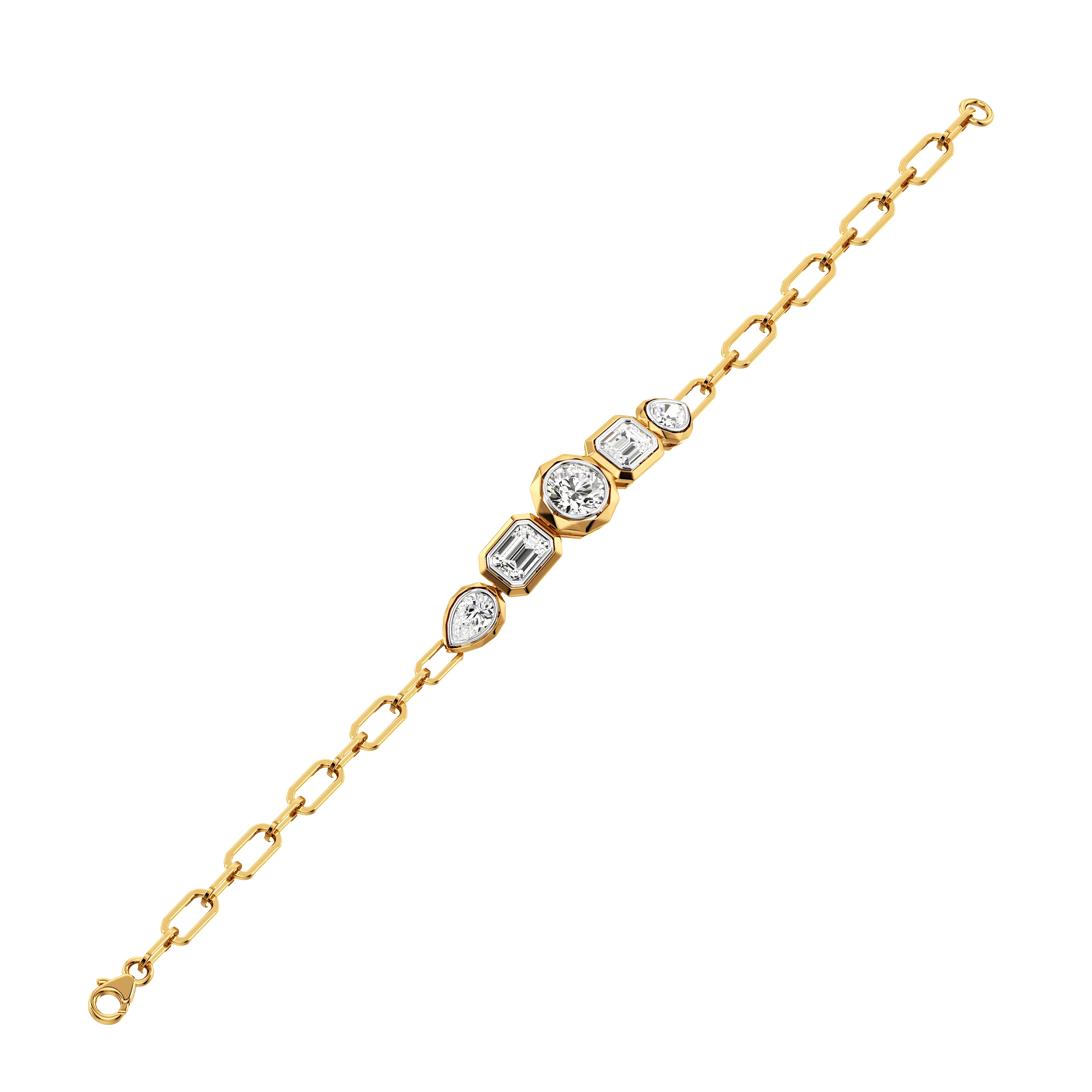 Faceted Opulence Flexible Bracelet 2