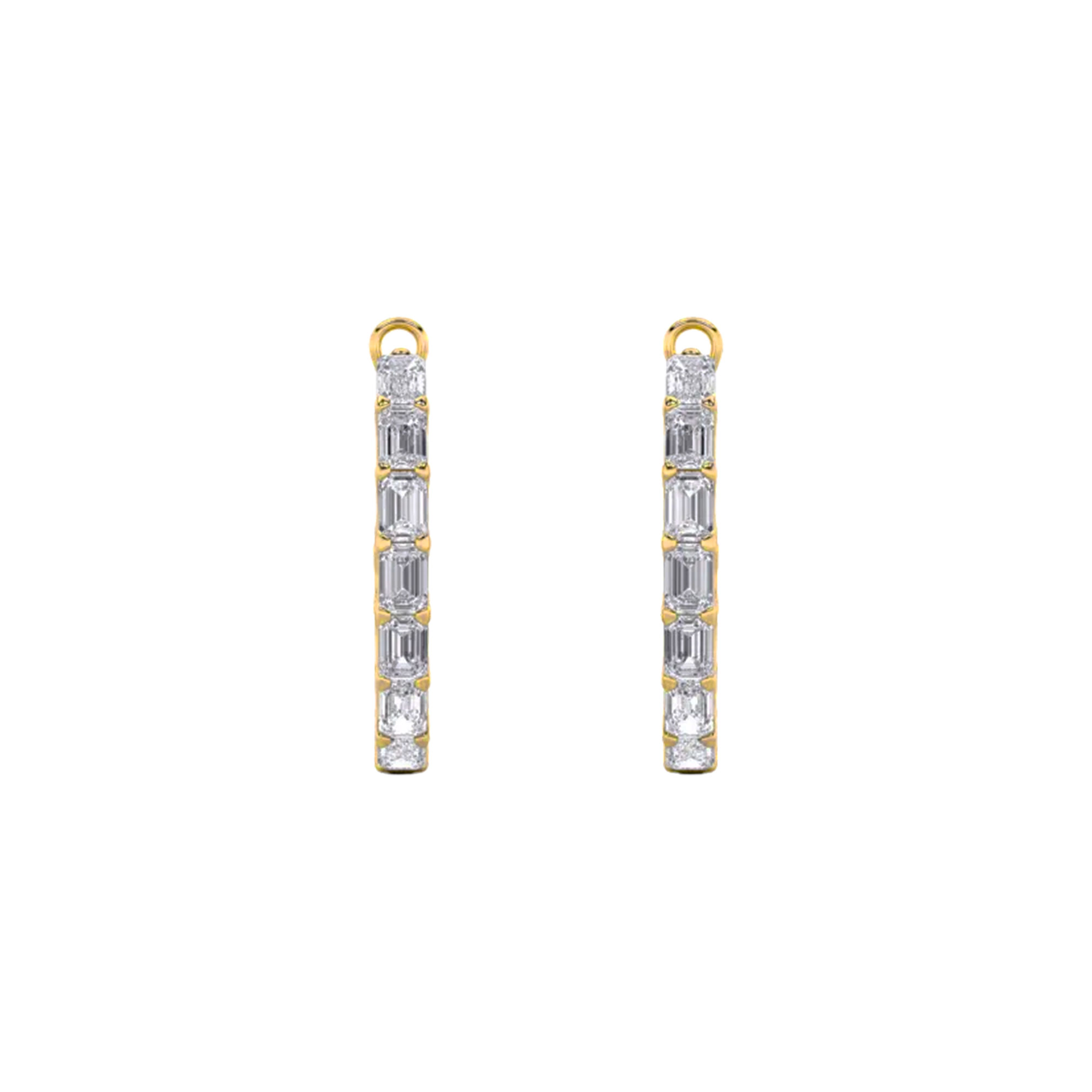 Stellar Eternity Hoop Earrings 3