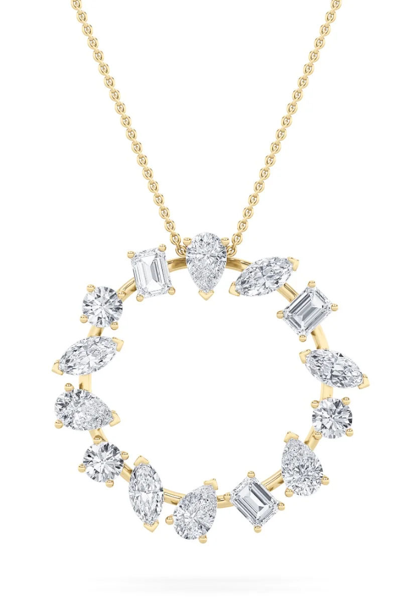 Charming Orb Circle Pendant 1