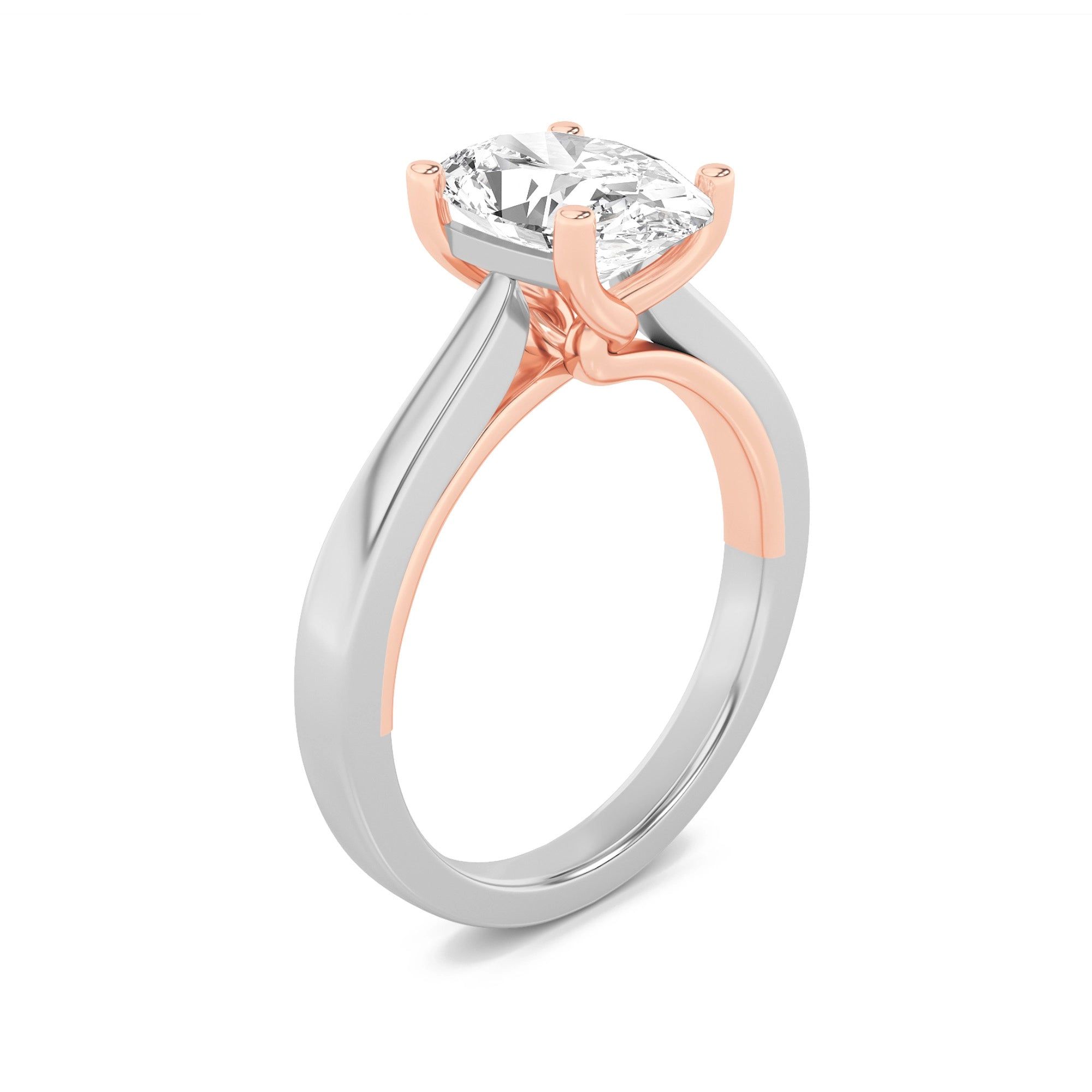 Celestial Arch Solitaire Ring 8
