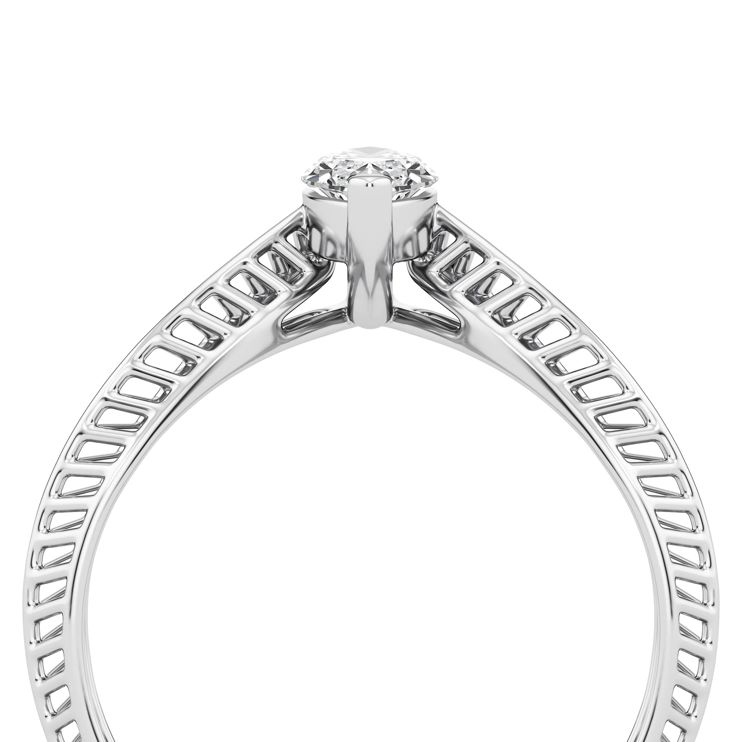 Marquise Flow Diamond Ring 11