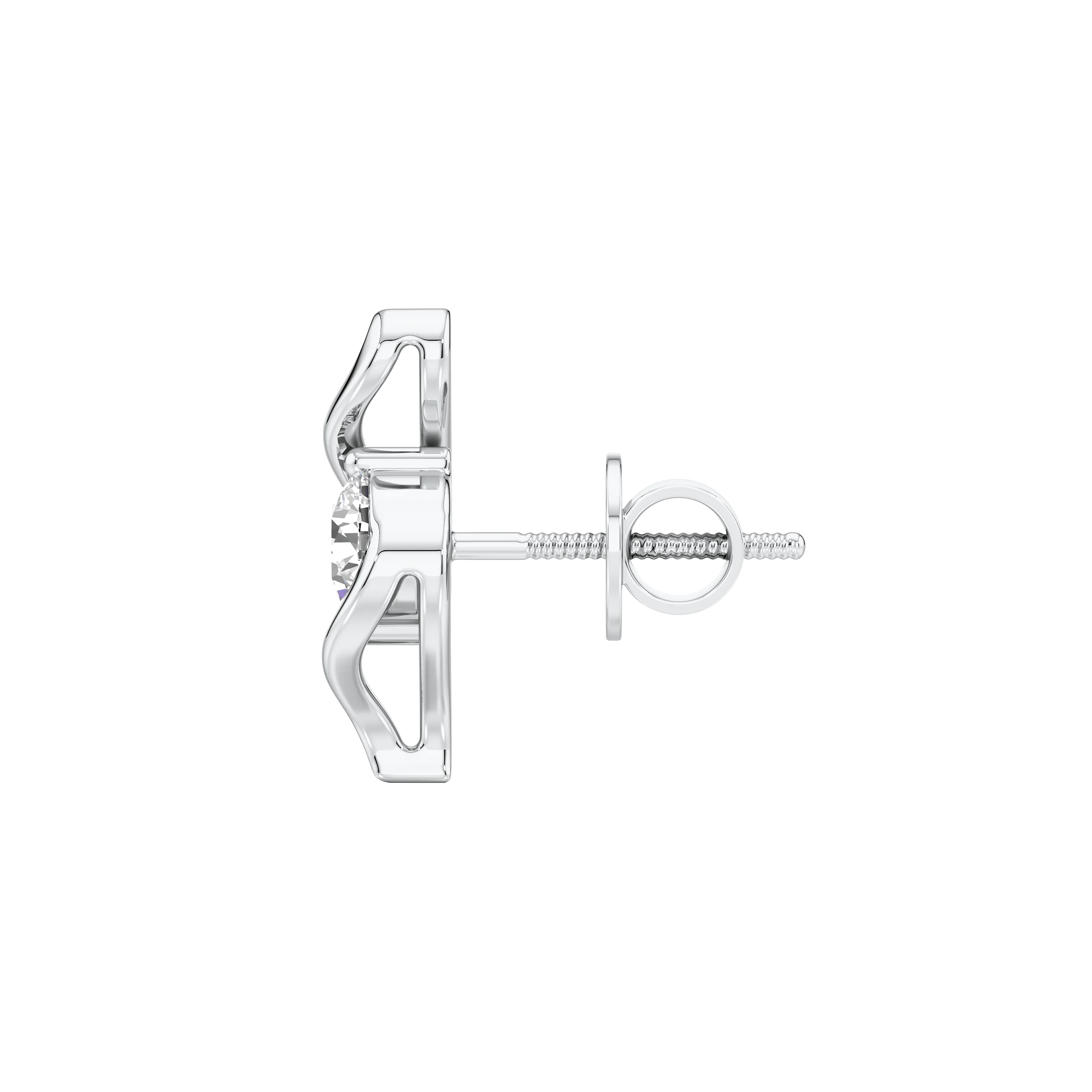 Twist & Glow Stud Earrings 5