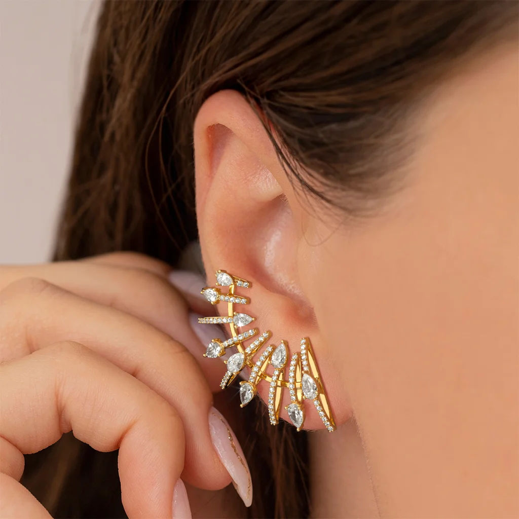 Radiant Flare Earcuffs hover