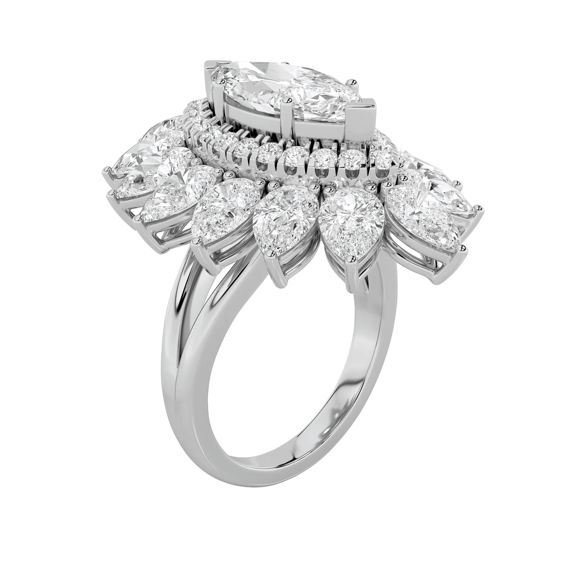 Garden Cocktail Ring 4