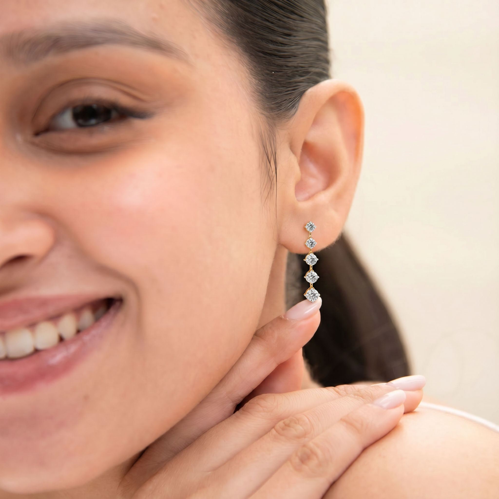 Airy Elegance Drop Earrings 1