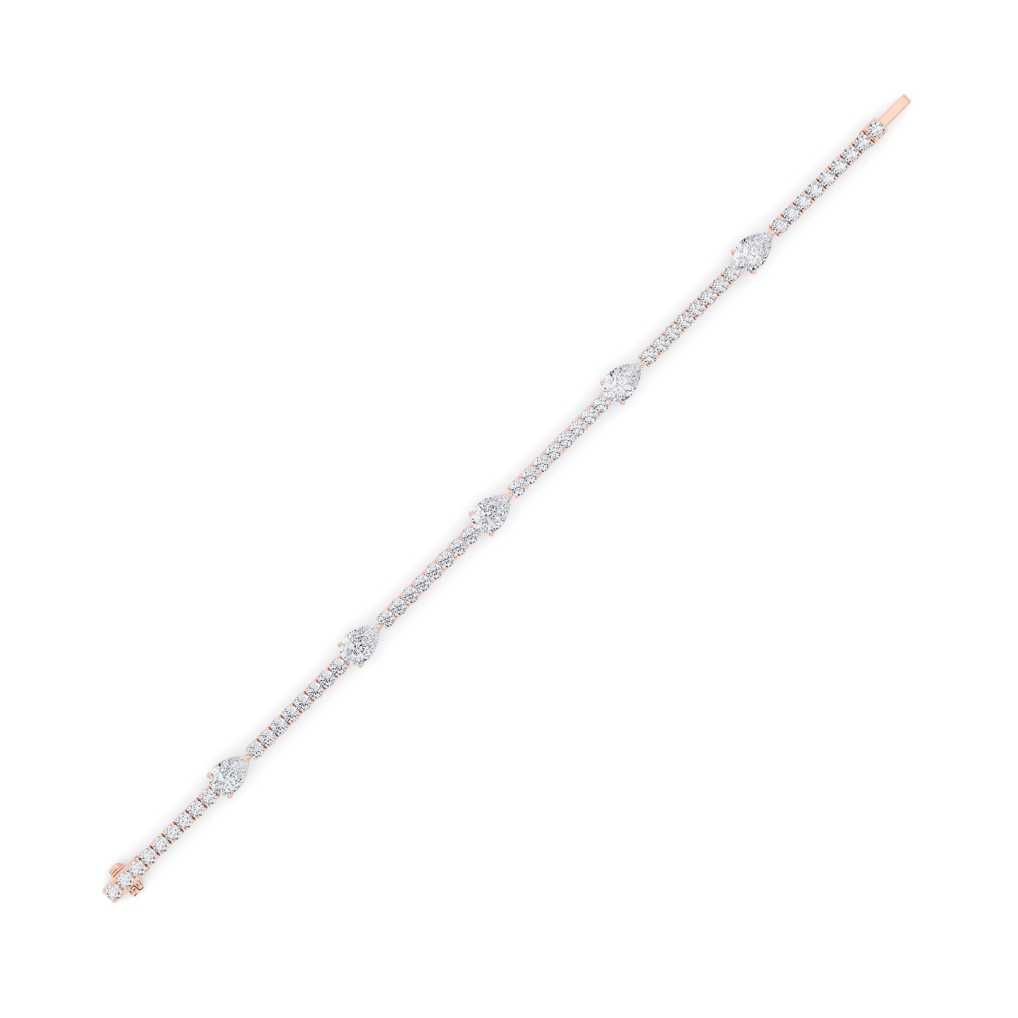Sparkling Eternity Tennis Bracelet 12