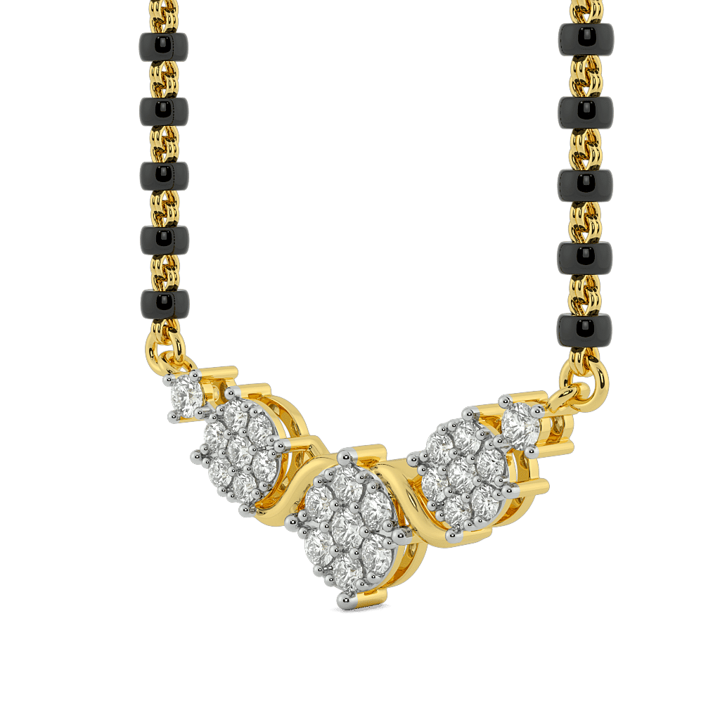 Triplume Station Mangalsutra