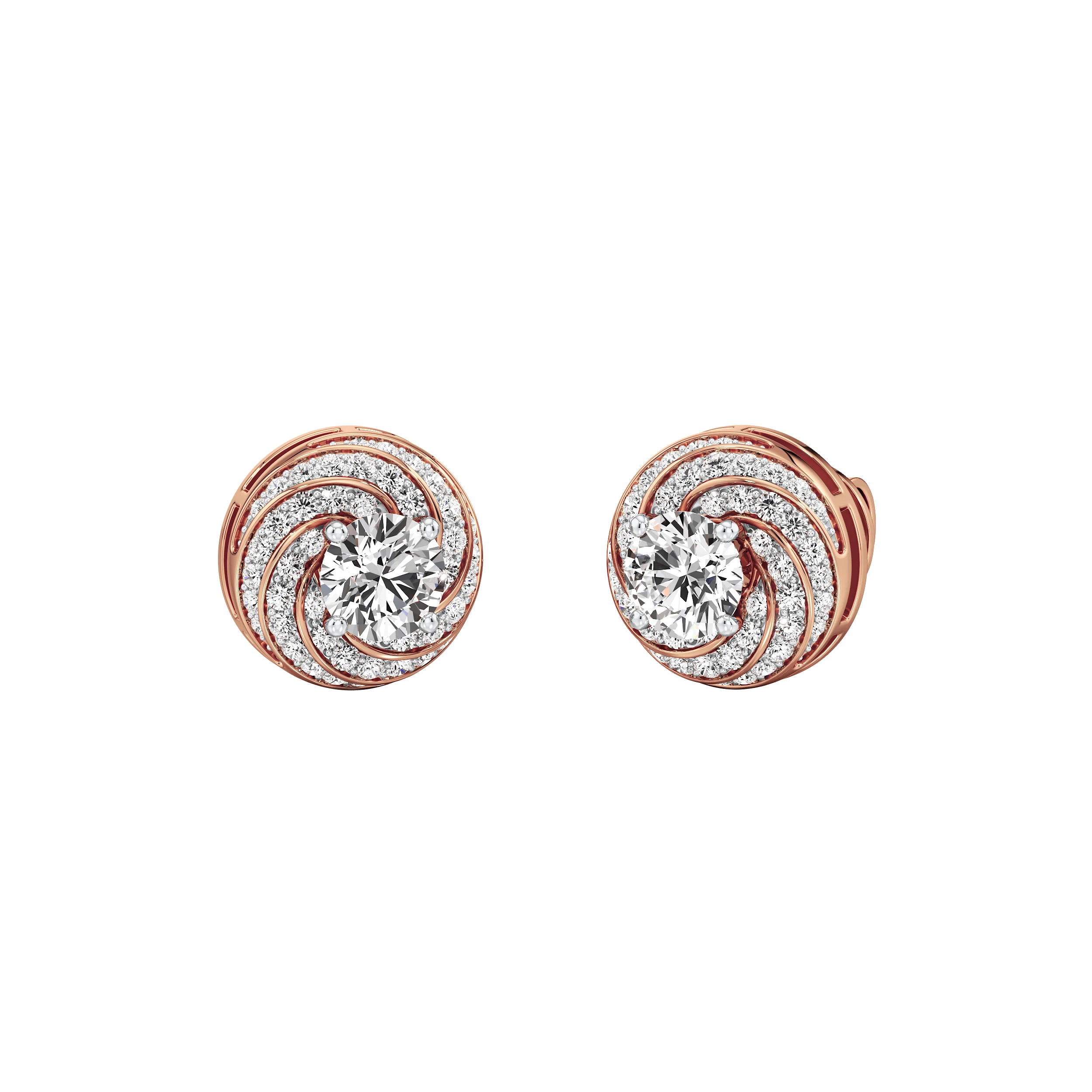 Swirl Radiance Studs 5