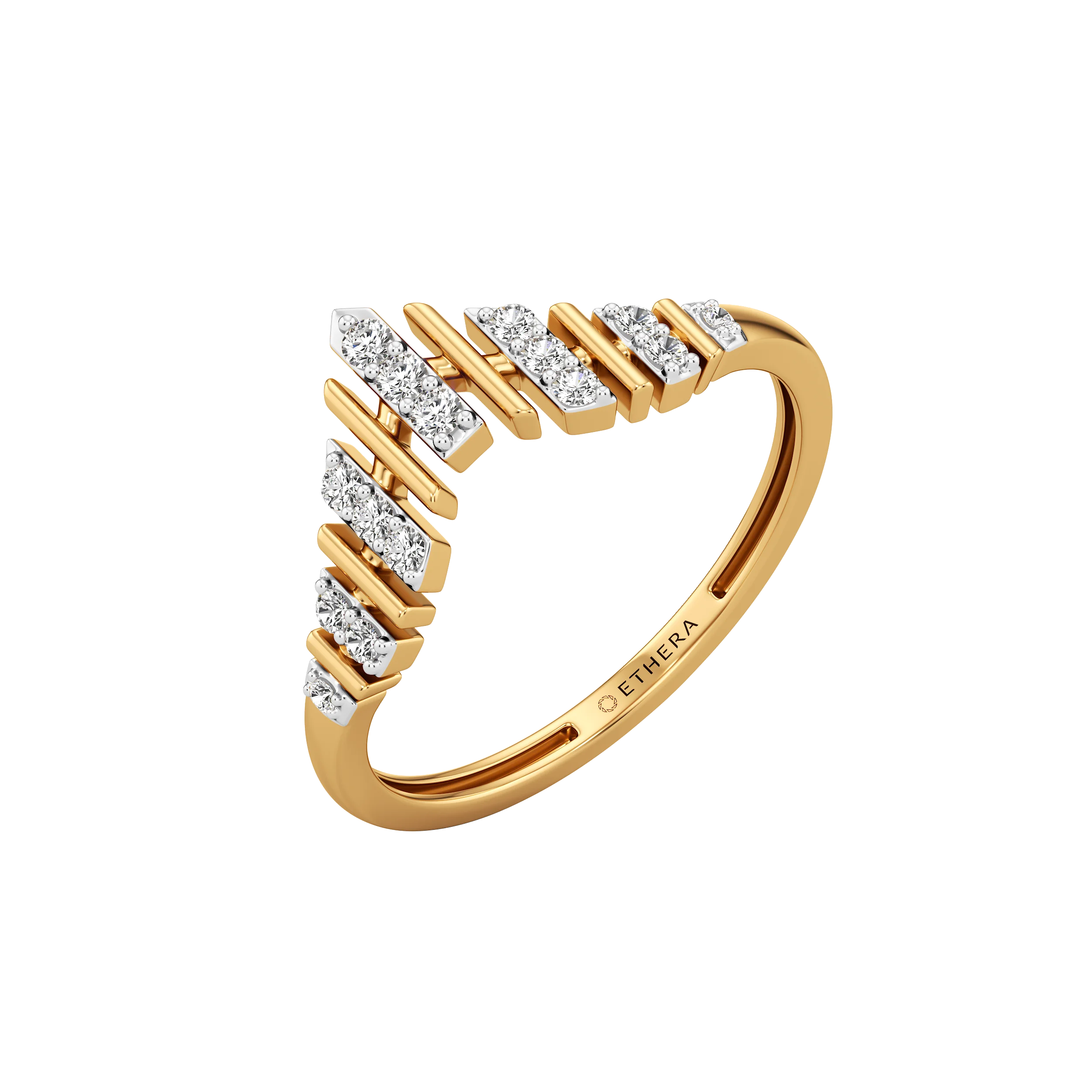 Radiant Edge Diamond Ring