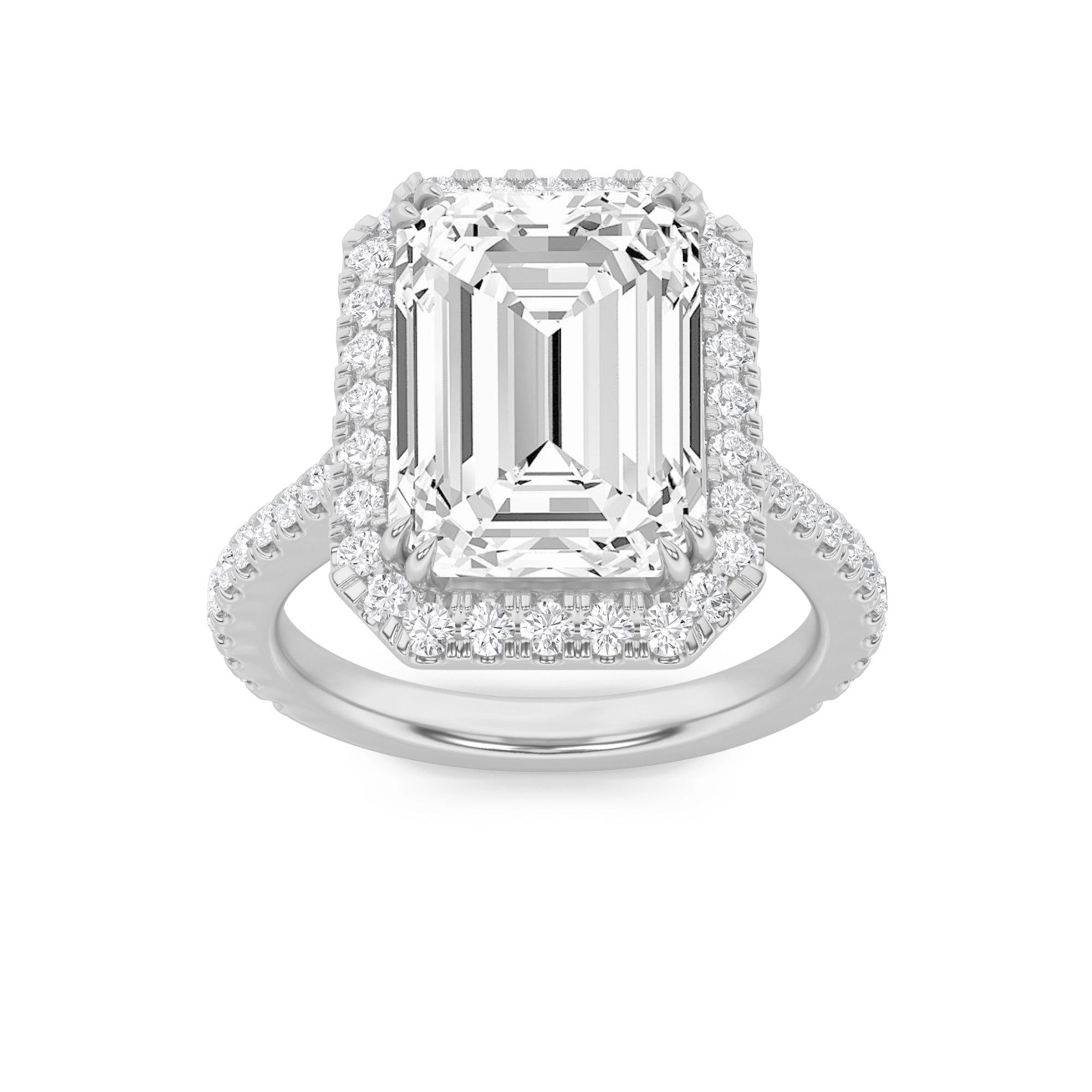 Regal Emerald Cocktail Ring 4