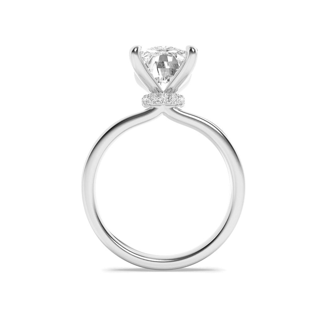 Golden Radiance Solitaire Ring 9