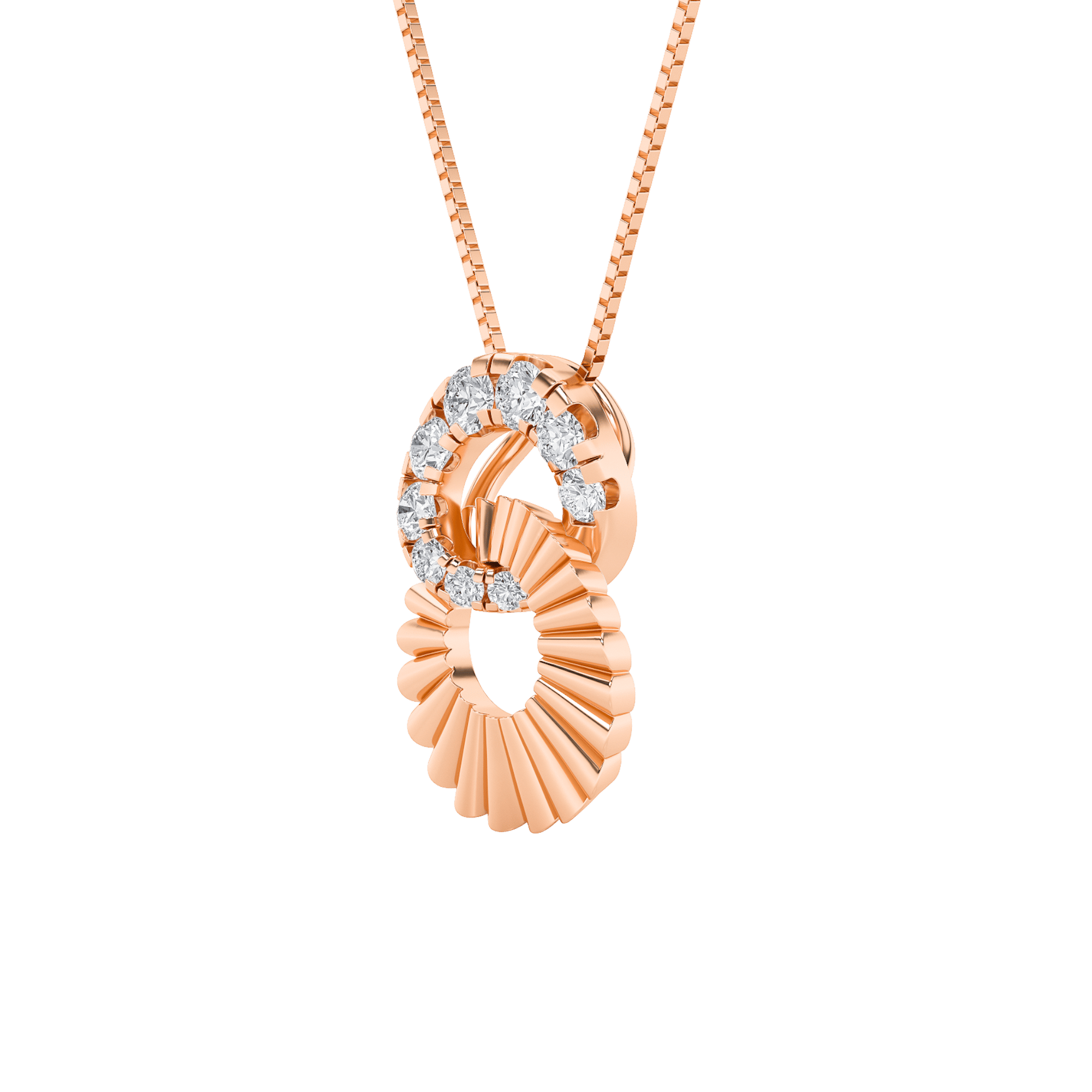 Harmony Hoop Pendant 11