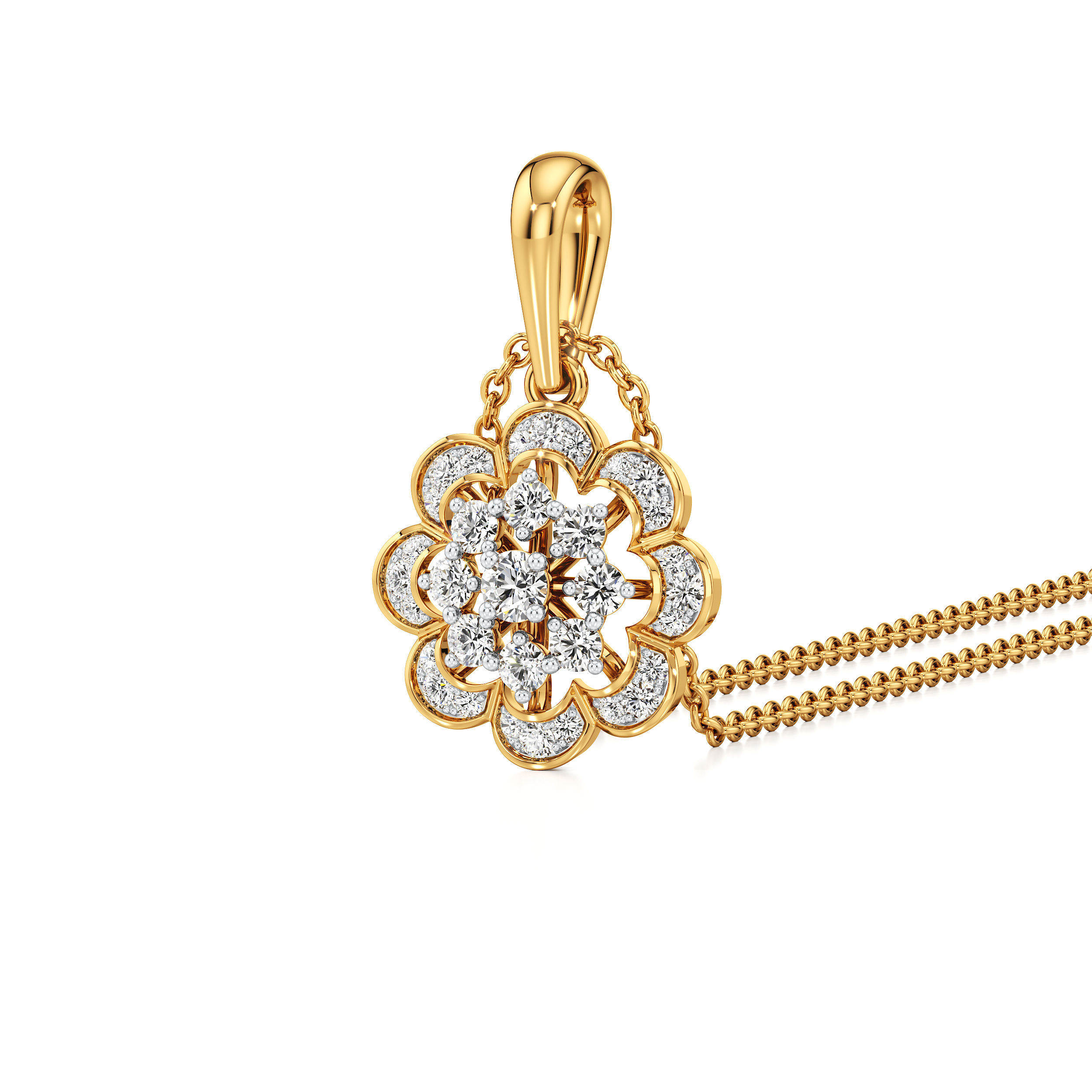 The Meher Bloom Pendant 0