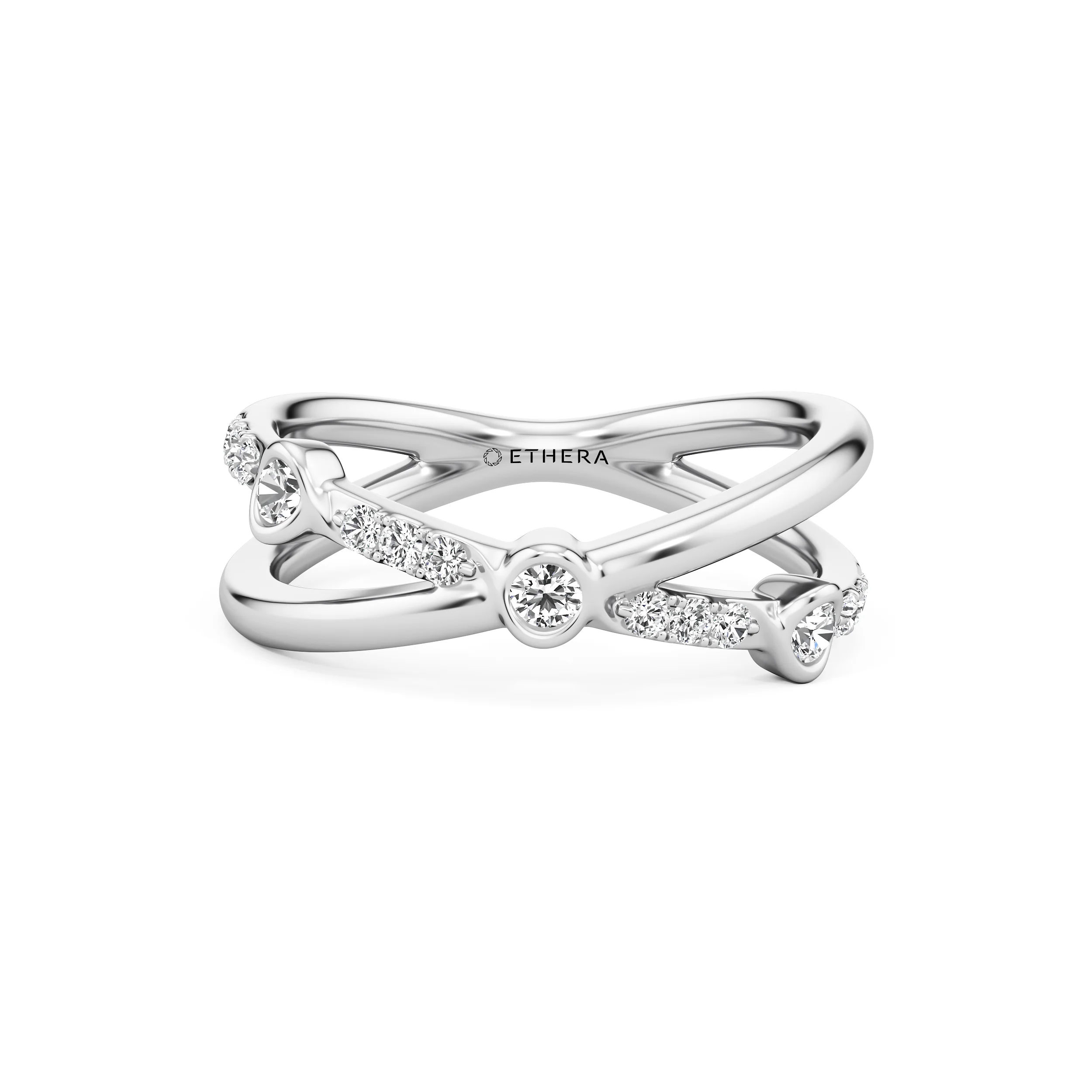 Twine Gleam Diamond Ring 9