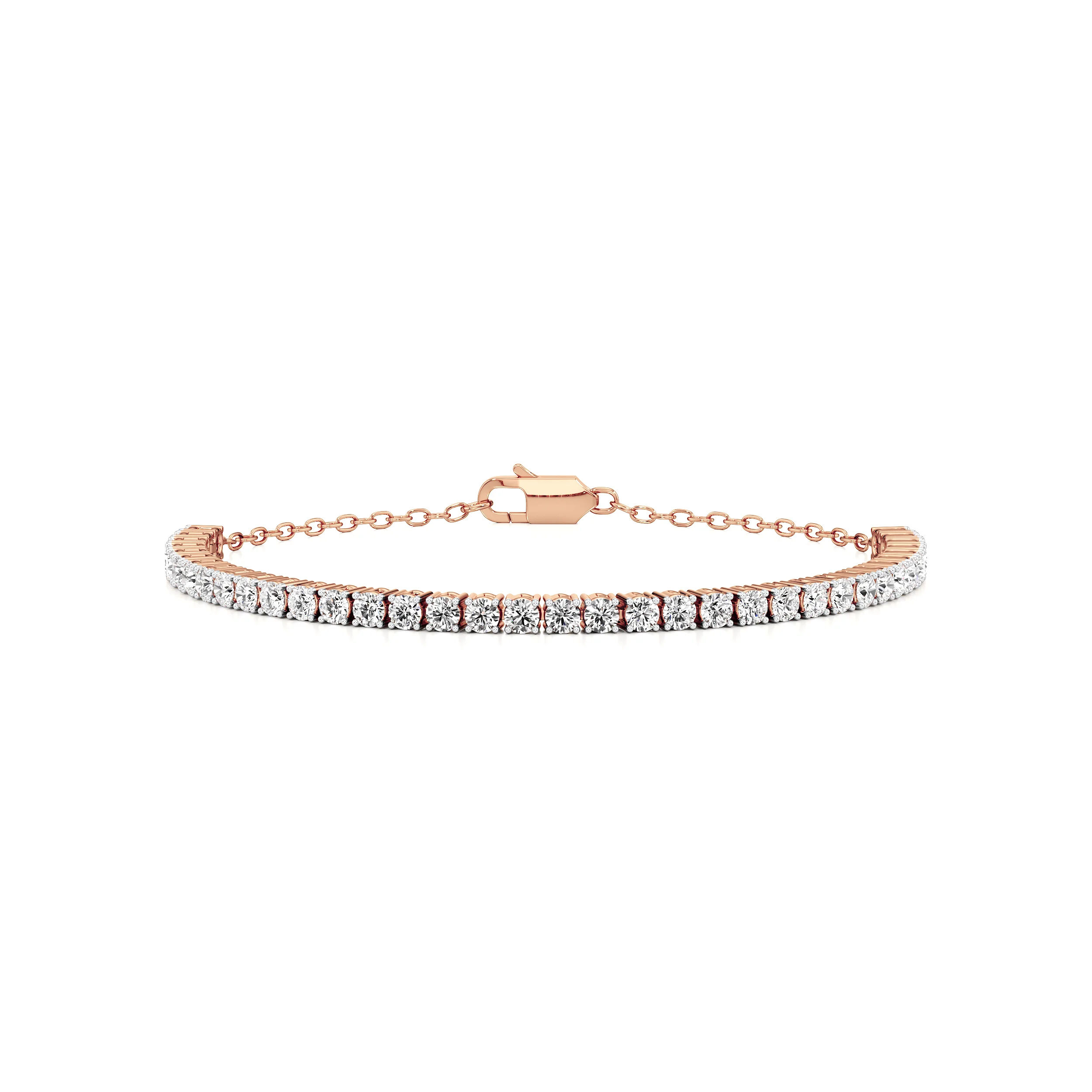 Lustre Line Tennis Bracelet 7