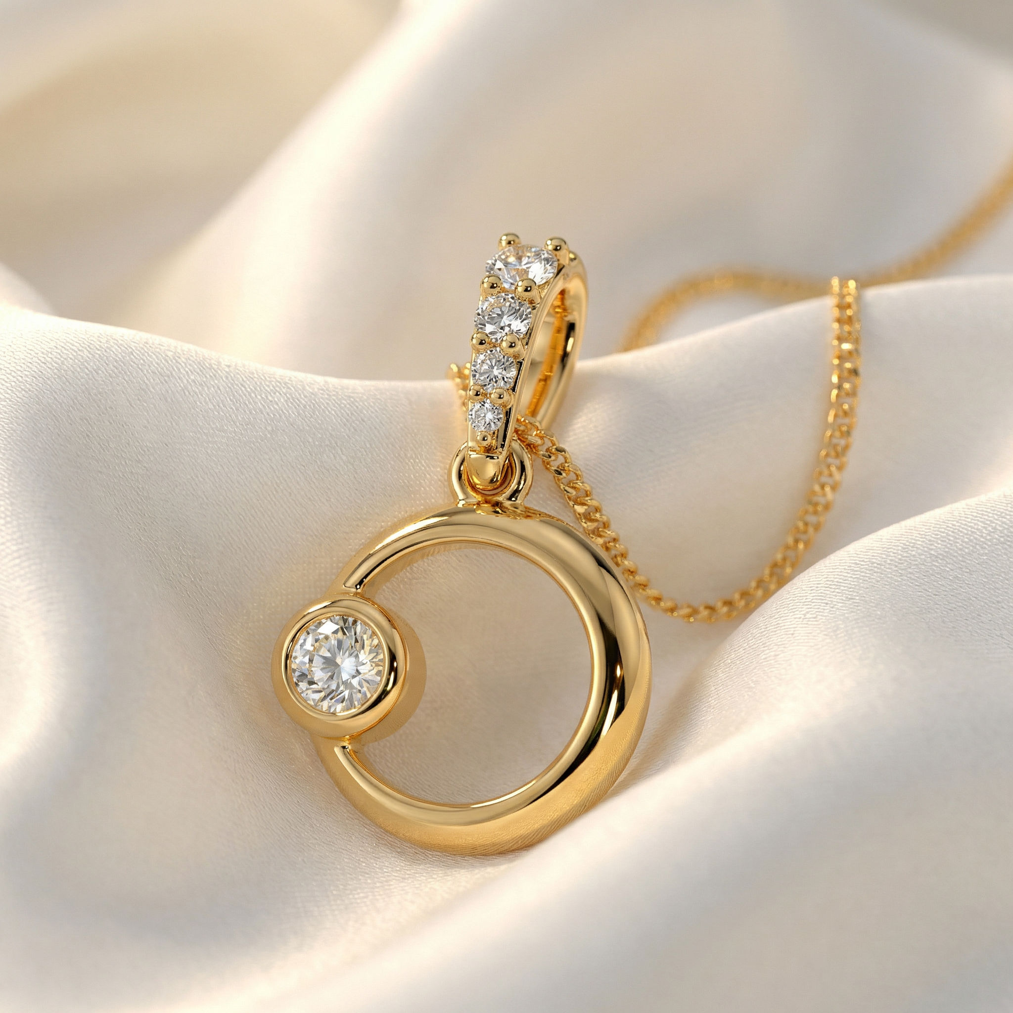 Circular Loop Pendant 2