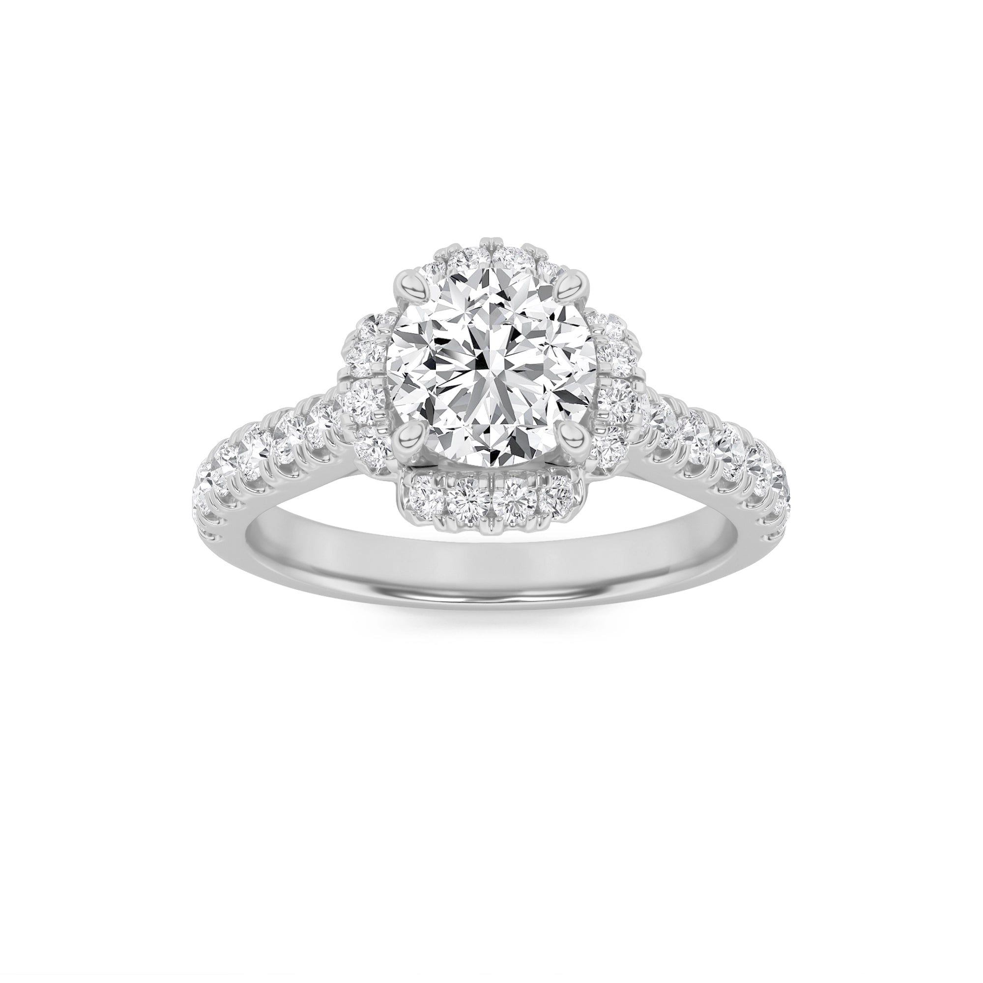 Secret Garden Solitaire Ring 6