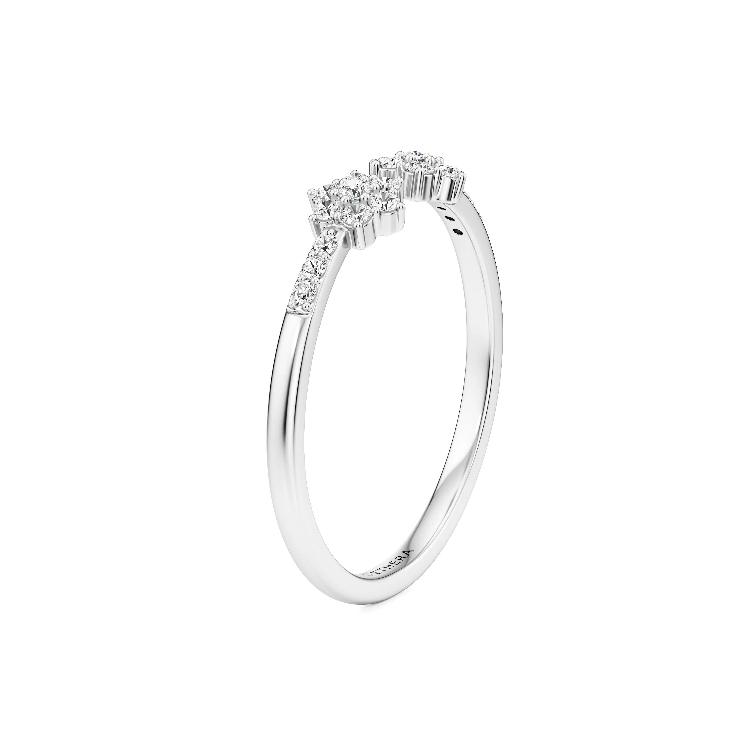 Twin Starlight Ring 10