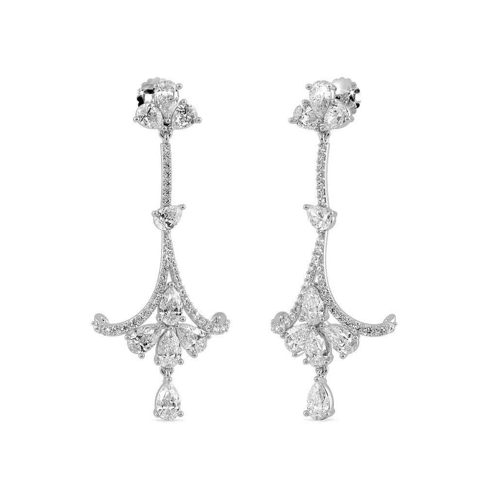 Lustre Arc Drop Earrings 0