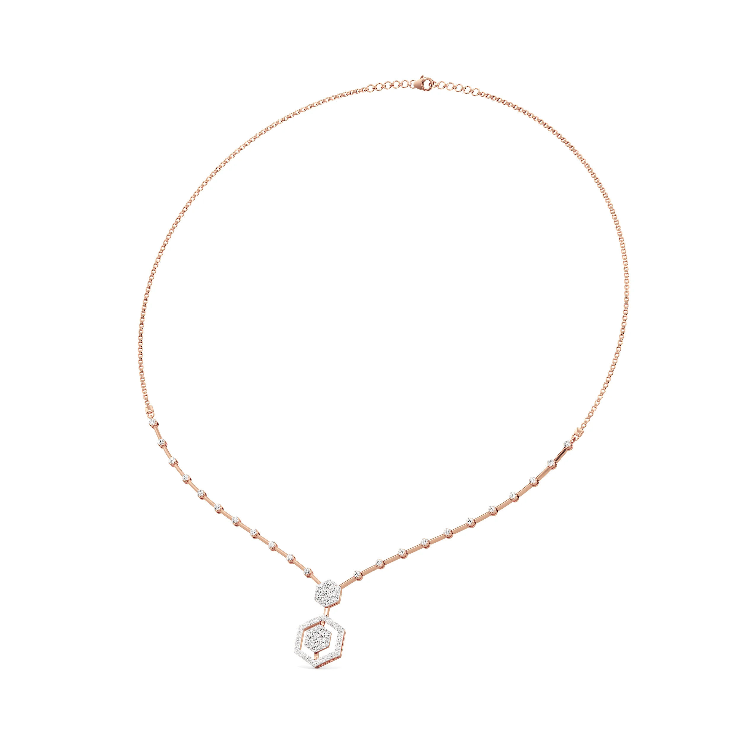 Hexa Bloom Necklace 10