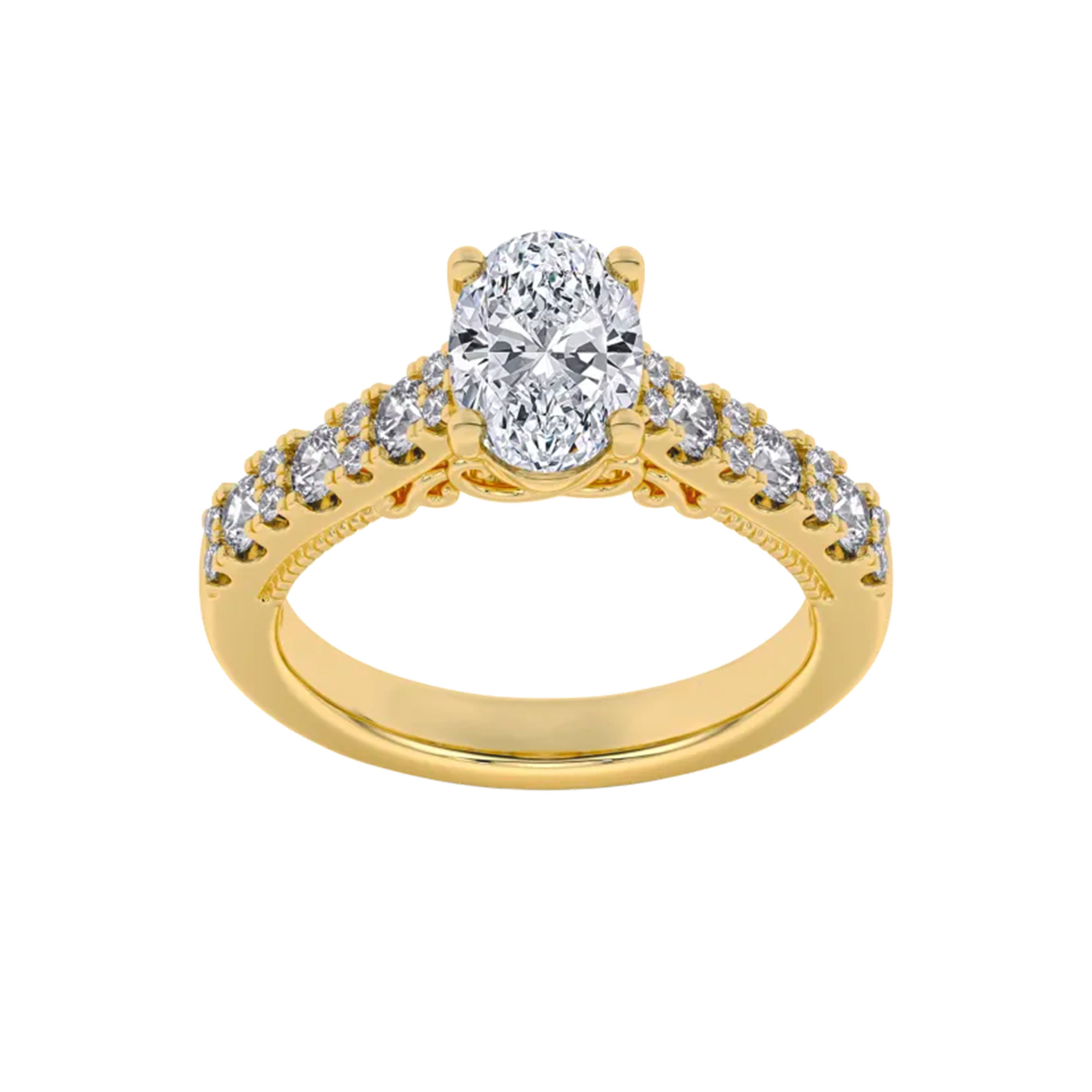 Nouveau Brilliance Solitaire Ring 3