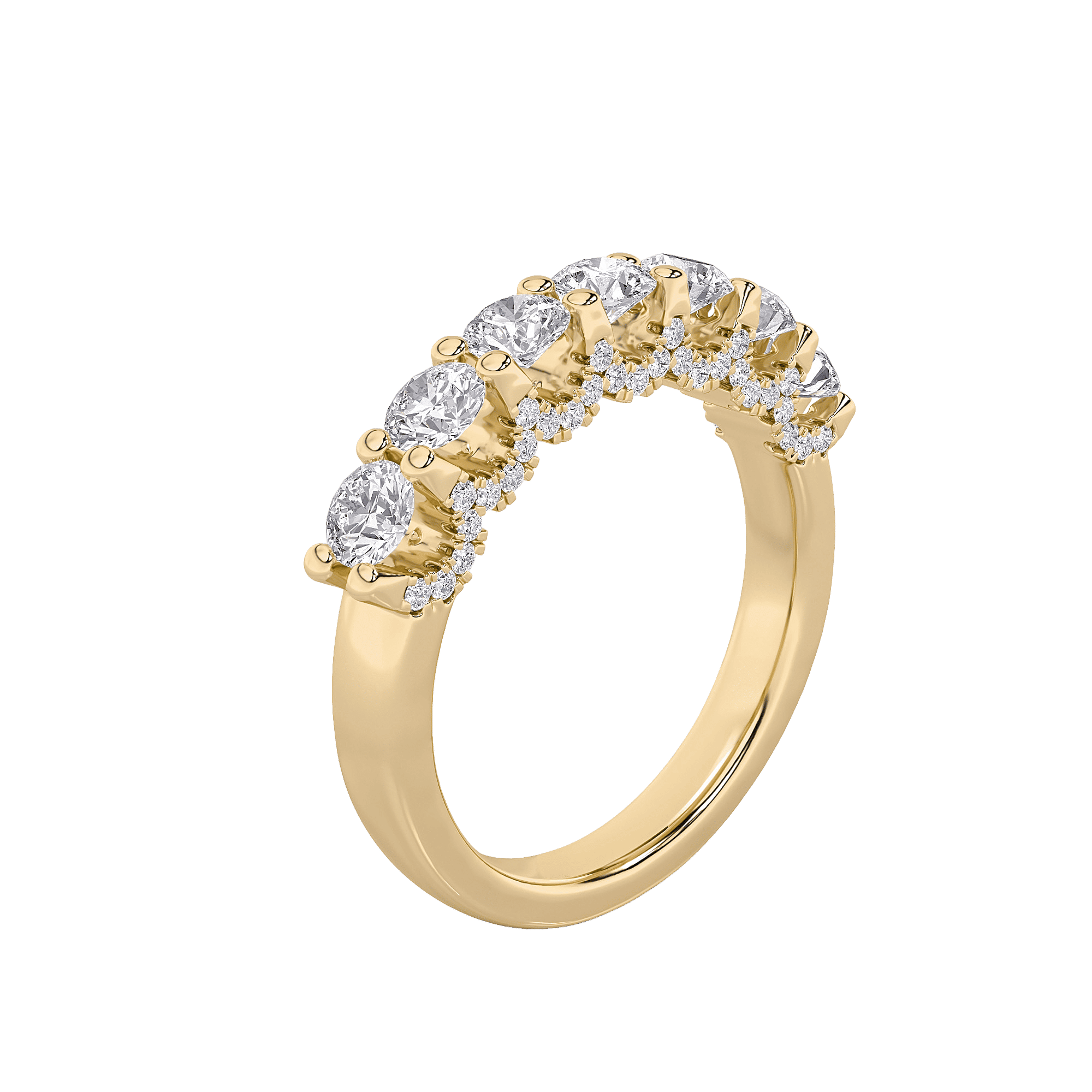 Seven Star Bridal Ring Set 3