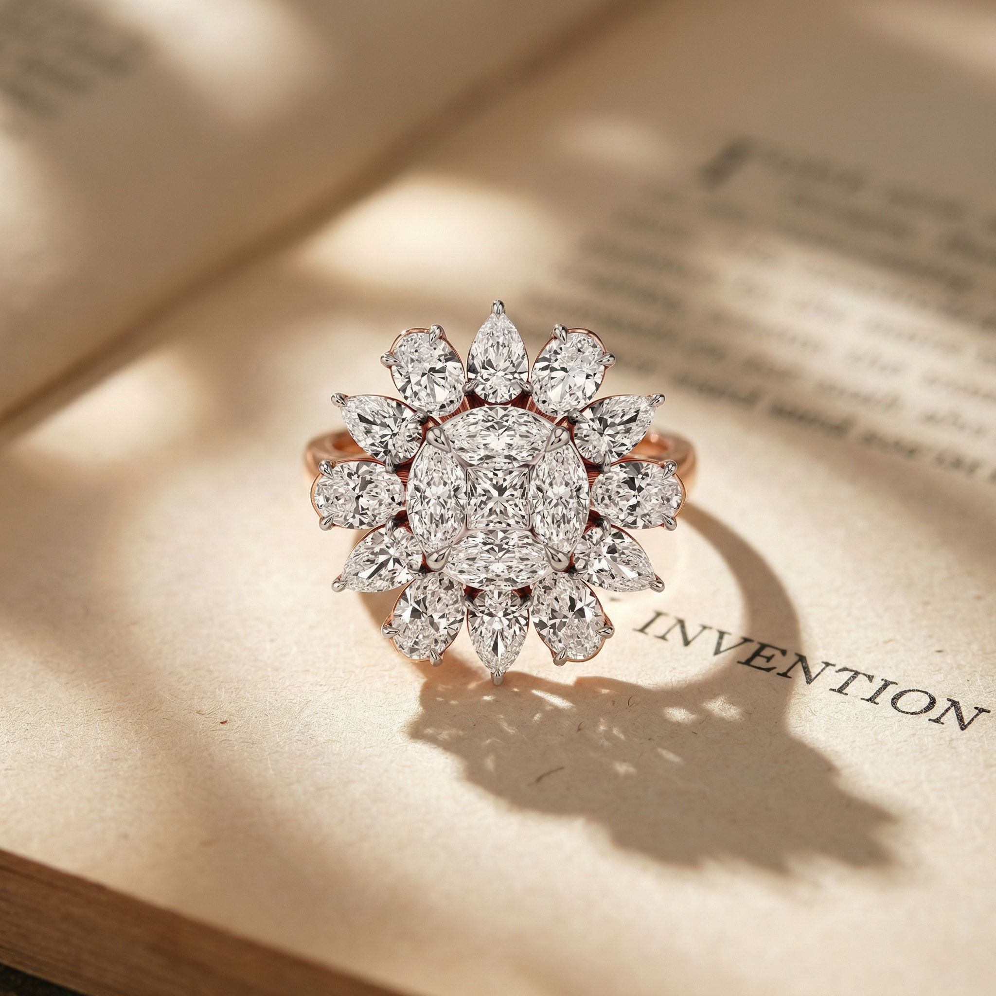 Frosted Bloom Ring 2