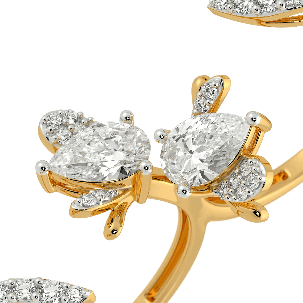 Wild Rose Reverie Cocktail Ring 3