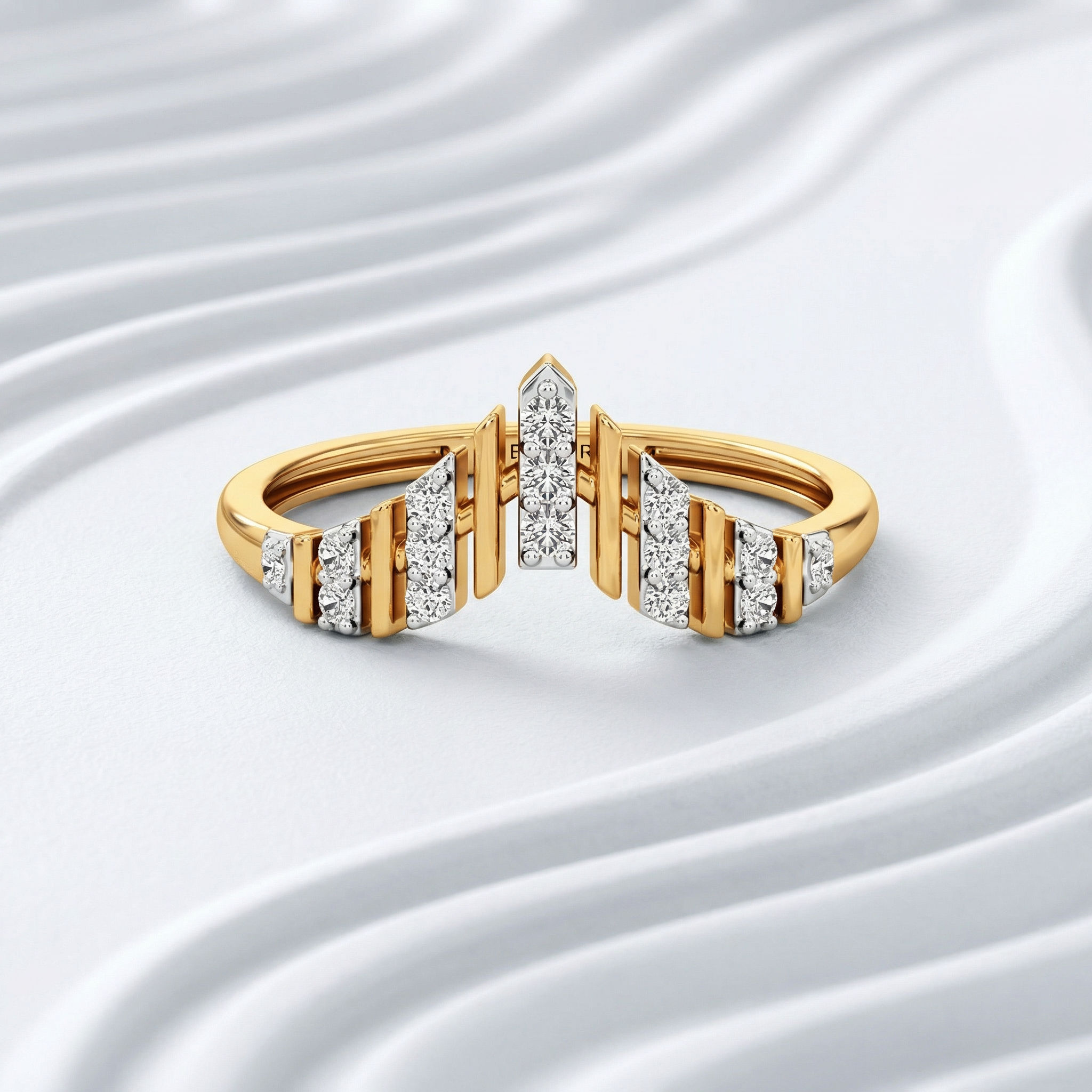 Radiant Edge Diamond Ring 2