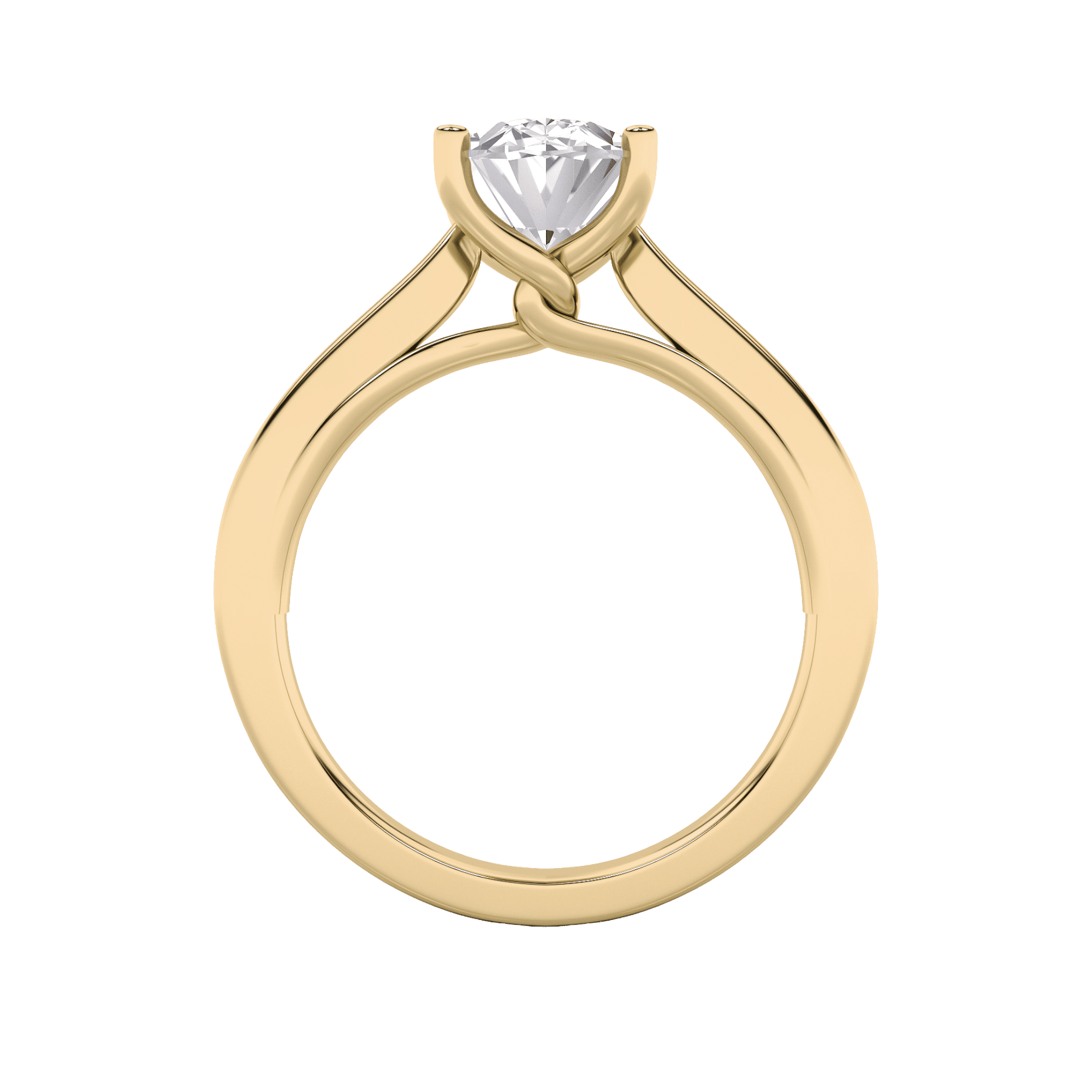 Celestial Arch Solitaire Ring 5