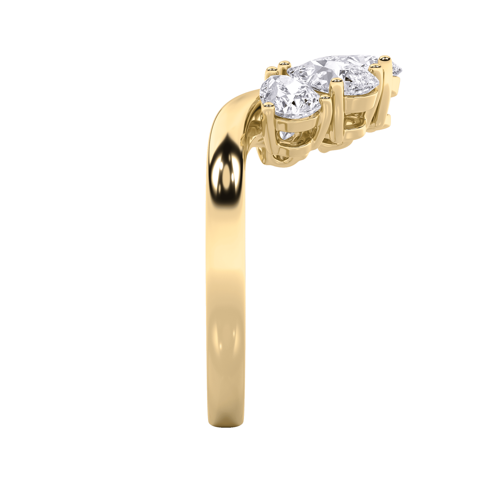 Crowned Glory Five Stone Ring 3