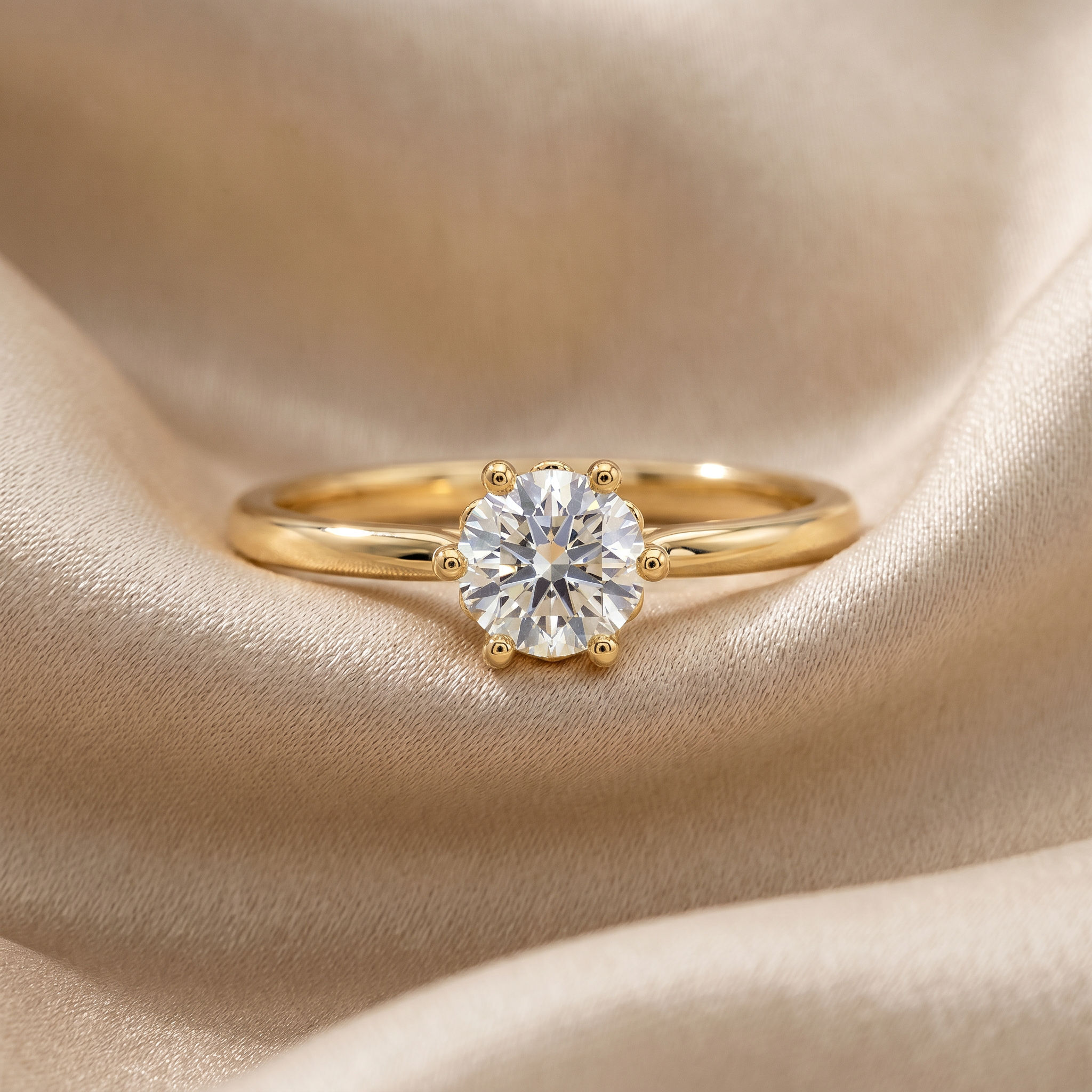 Sunlet Solitaire Ring 2