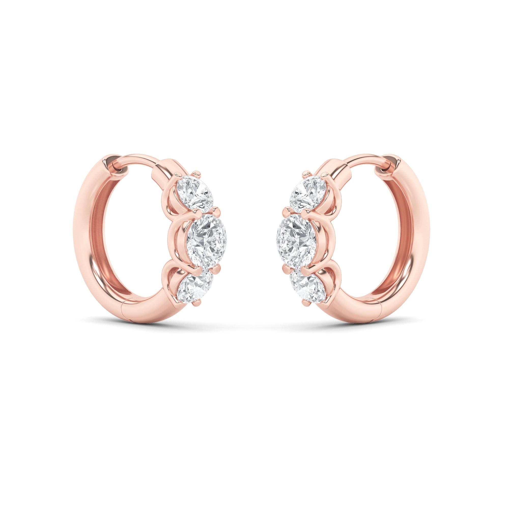 Gleaming Trio Bali Earrings 3