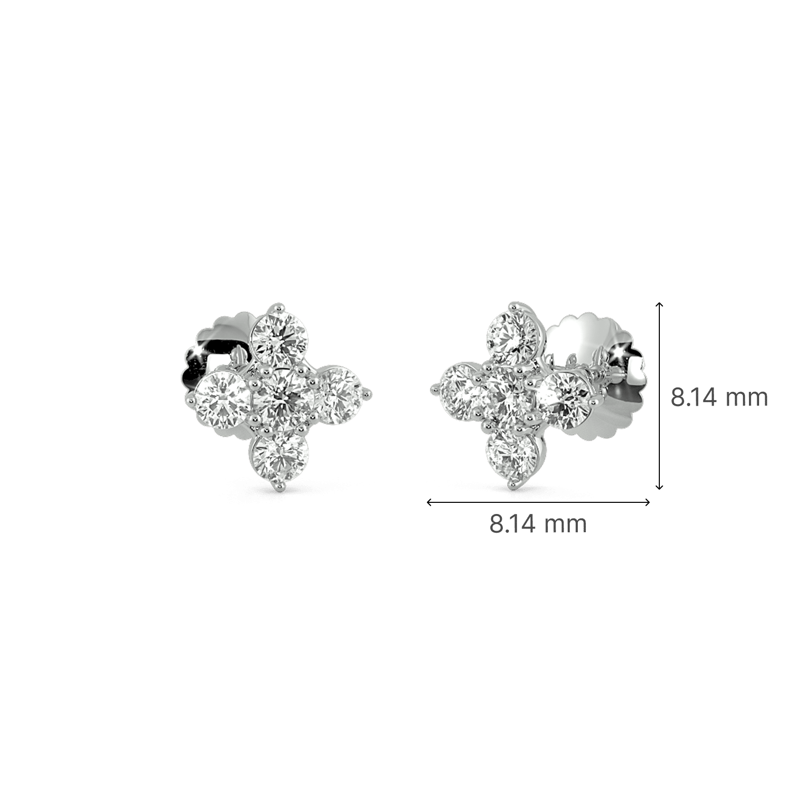 Divine Cross Stud Earrings 3