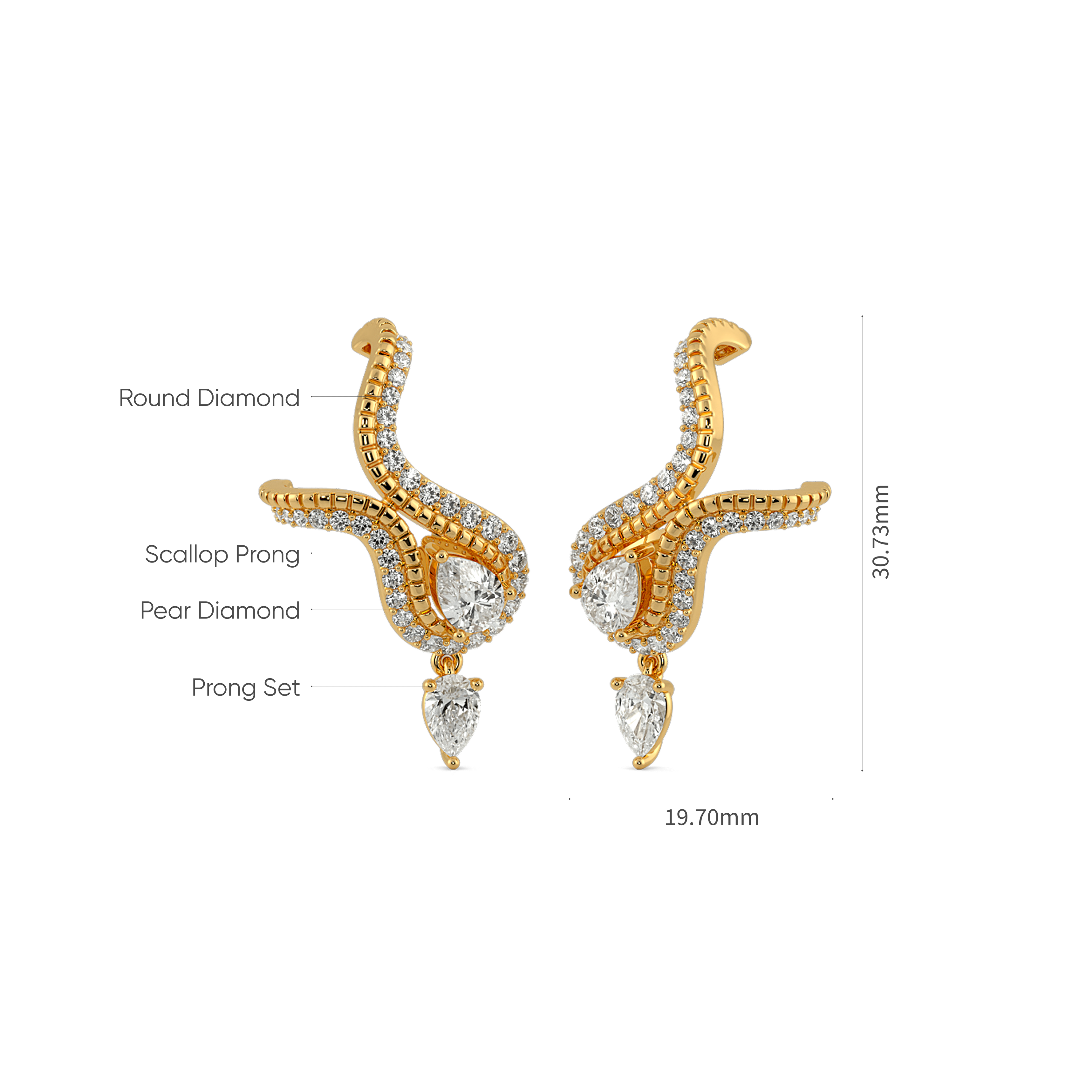 Serpentine Glow Earrings 4