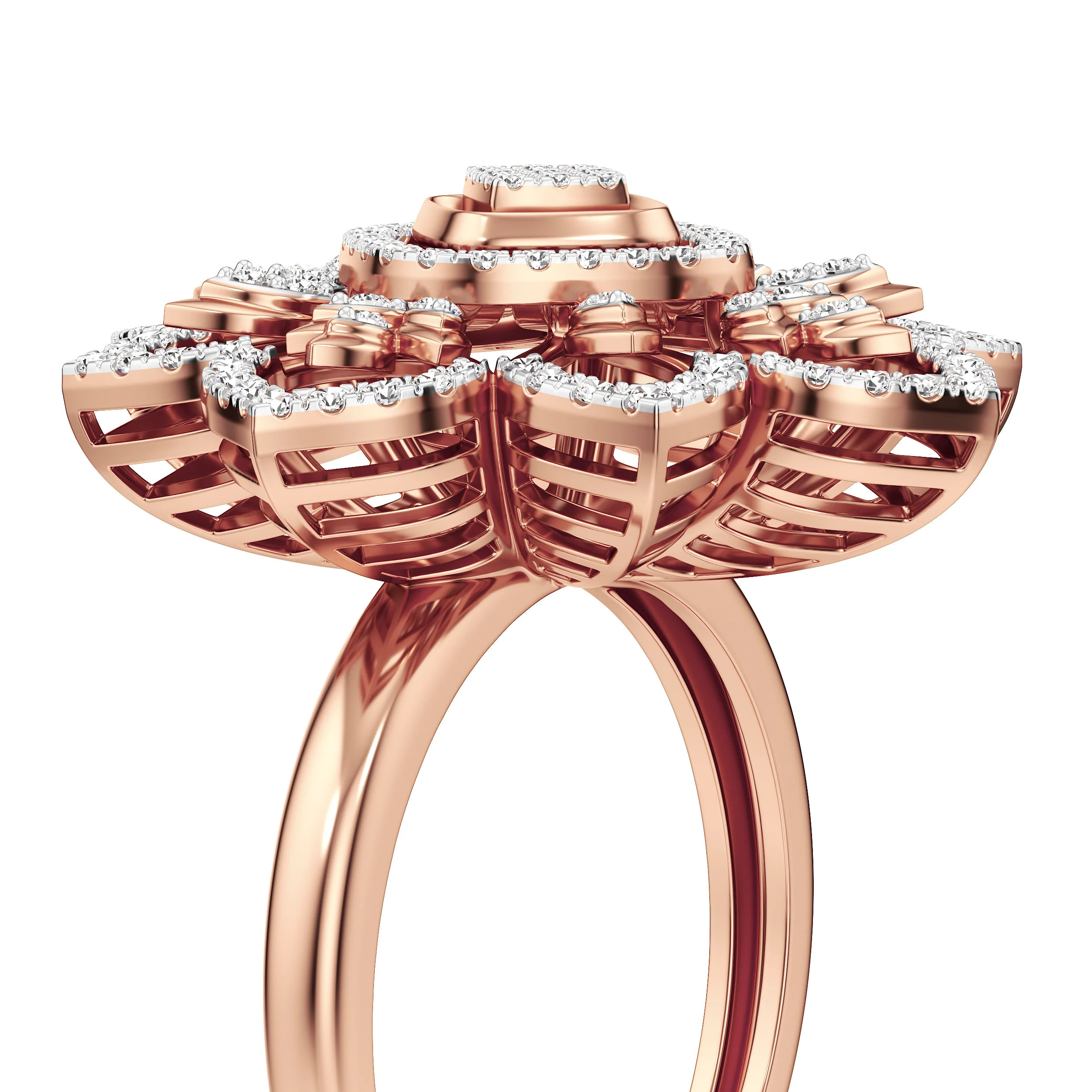 Lustre Petal Grande Ring 20