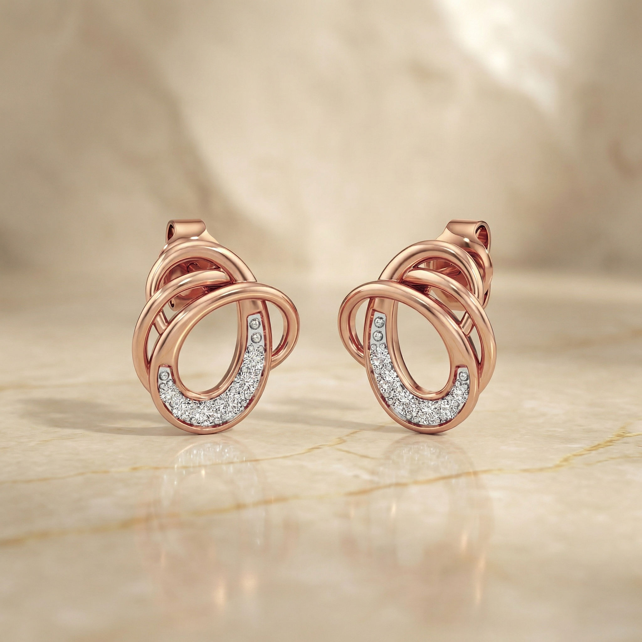 Loopline Spark Diamond Studs 2