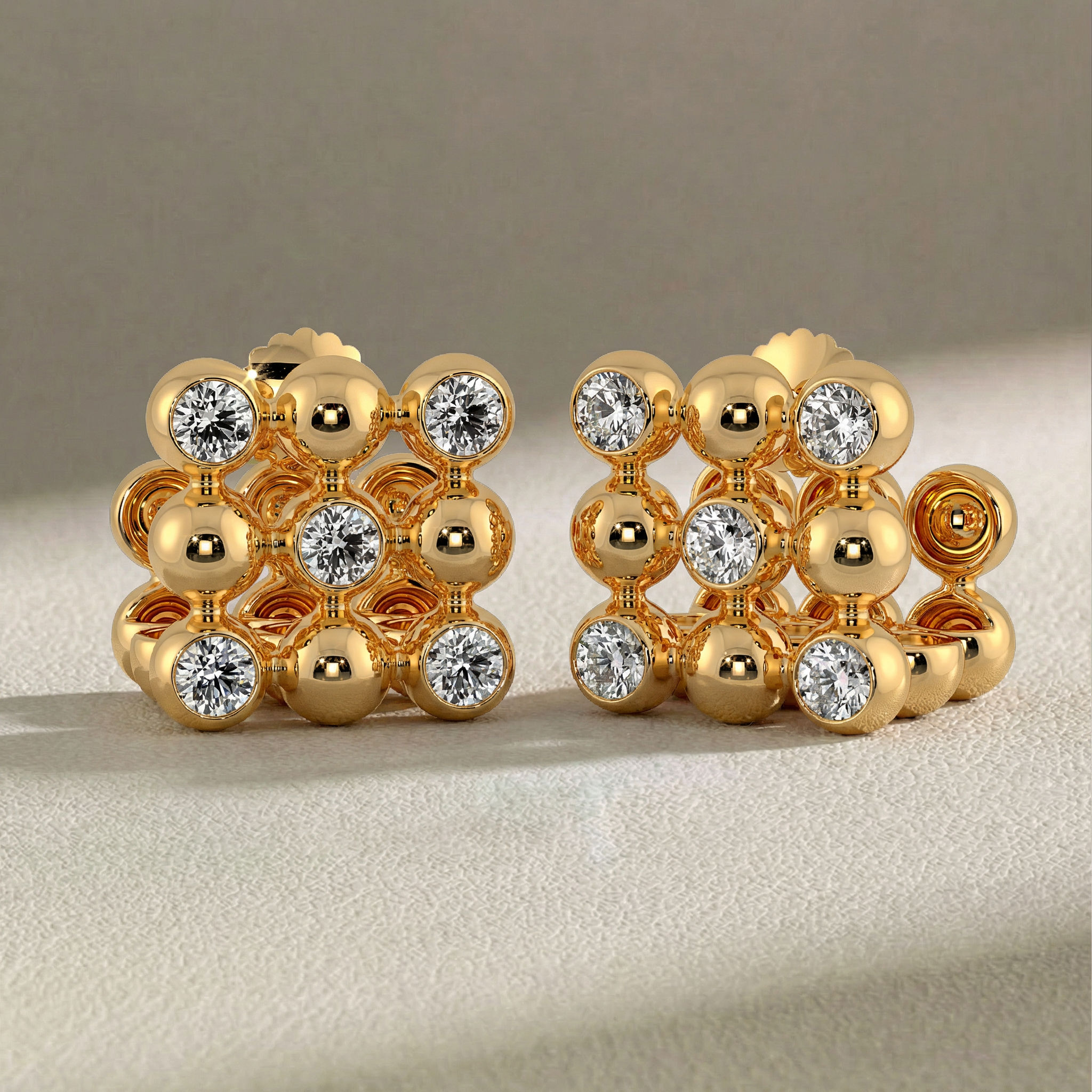 Beaded Glow Huggies 2