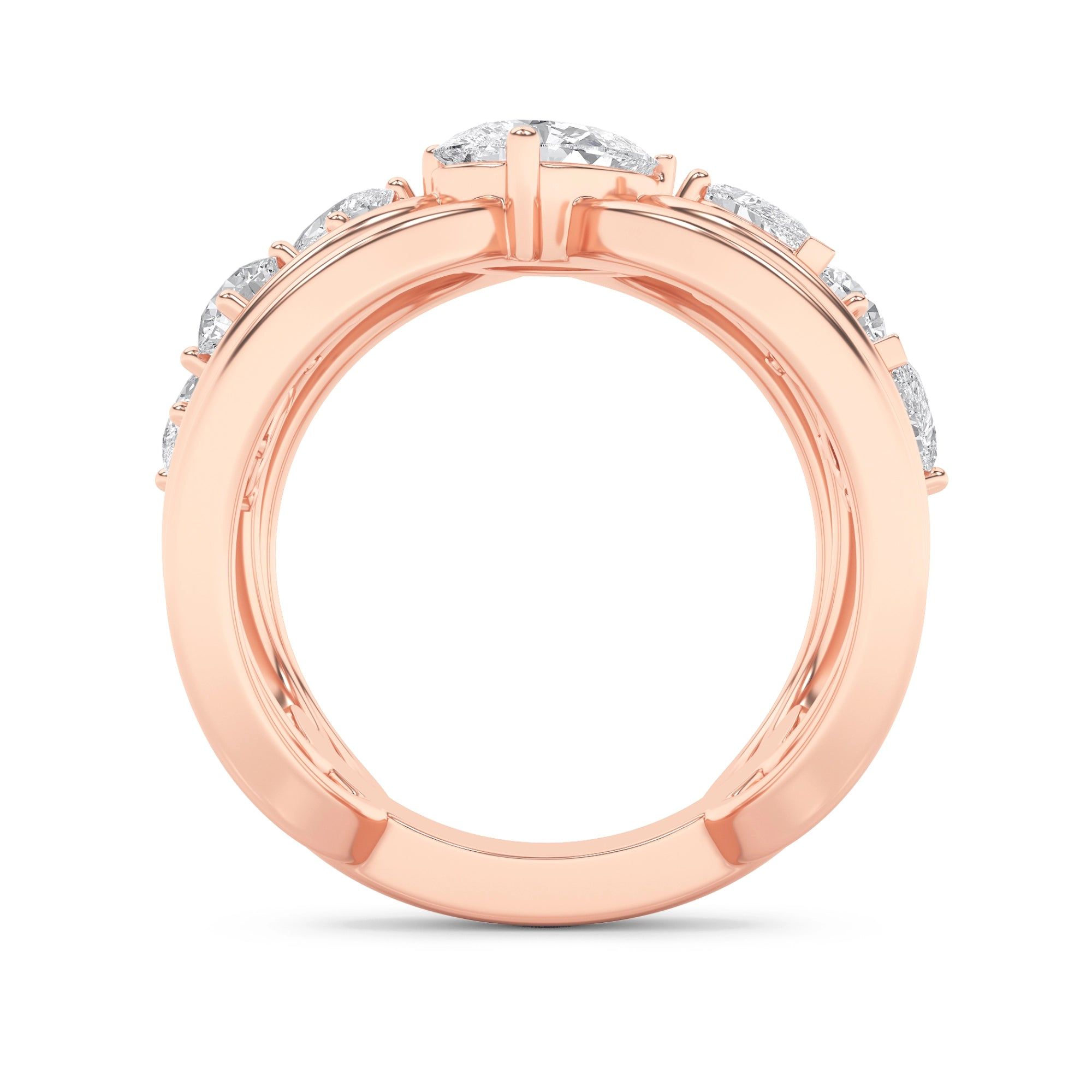 Stellar Five Cocktail Ring 12