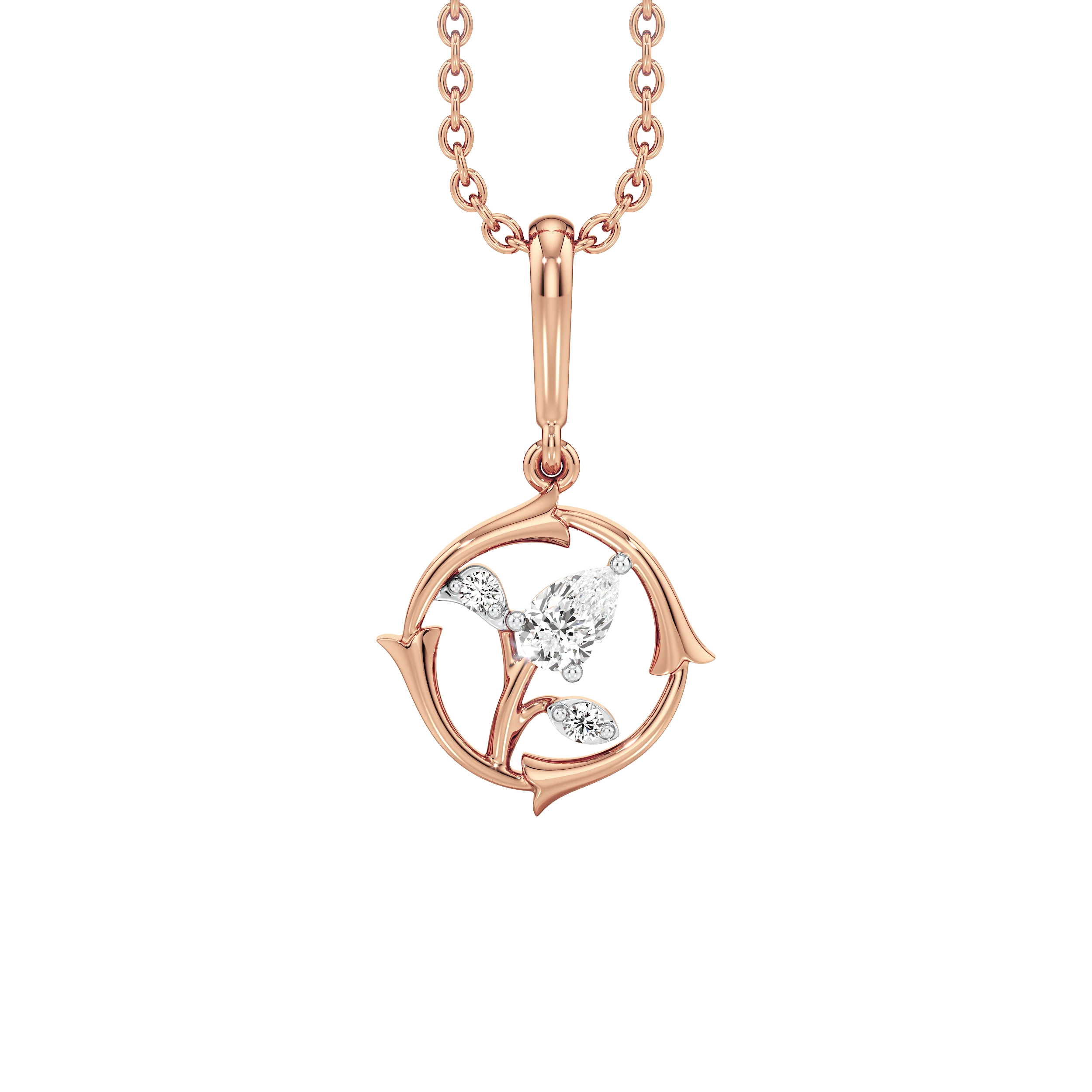 Petal Loop Pendant 7