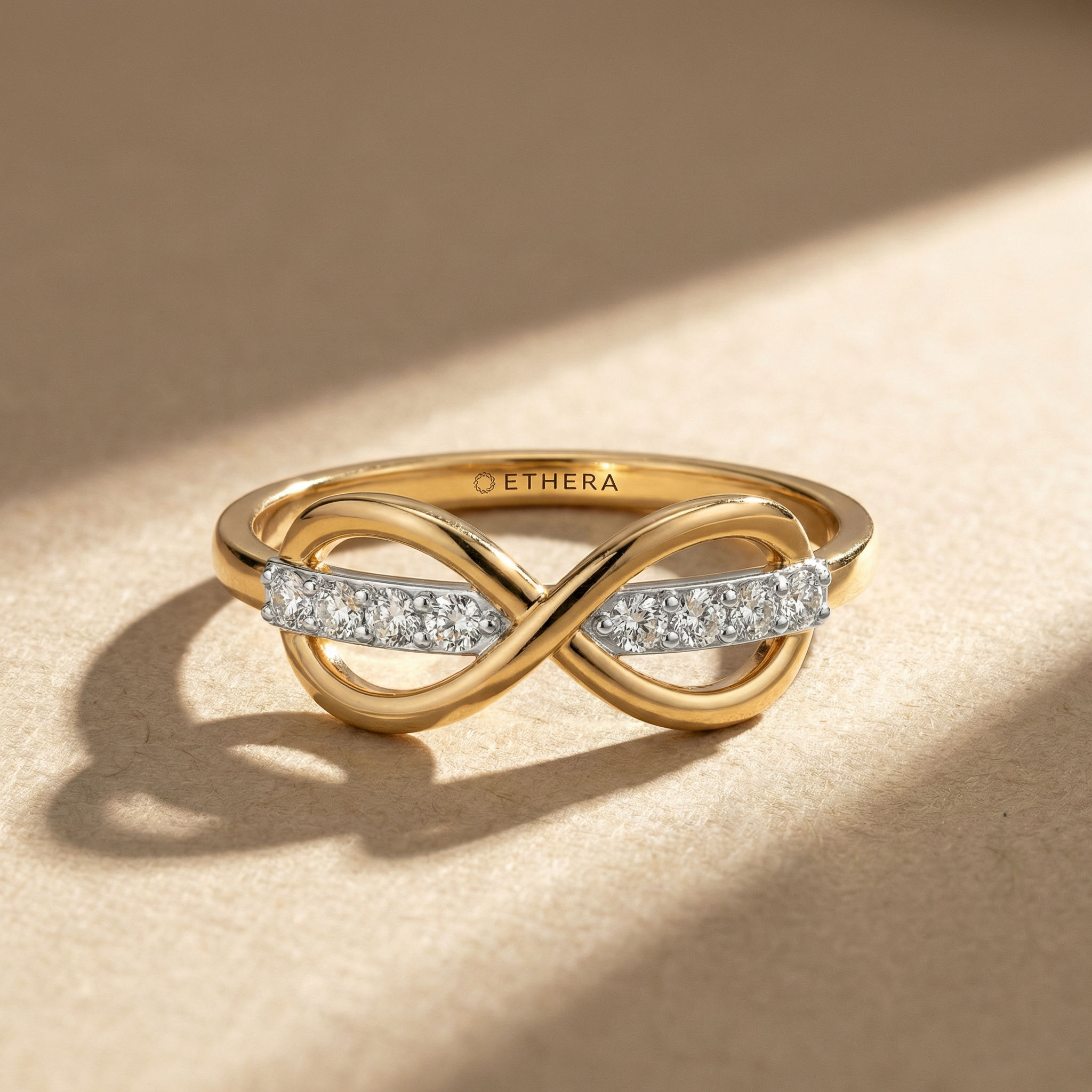 Infinity Glide Diamond Ring 2