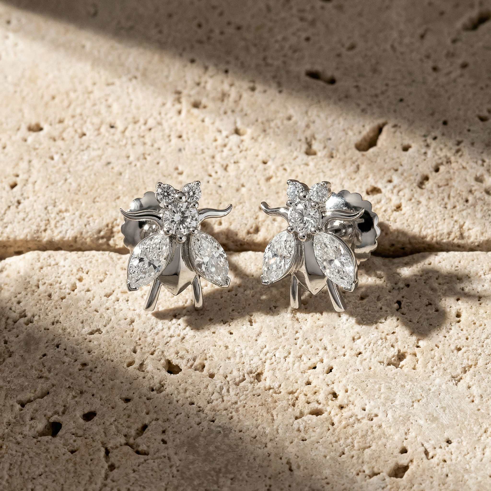 Flicker Flutter Stud Earrings 2