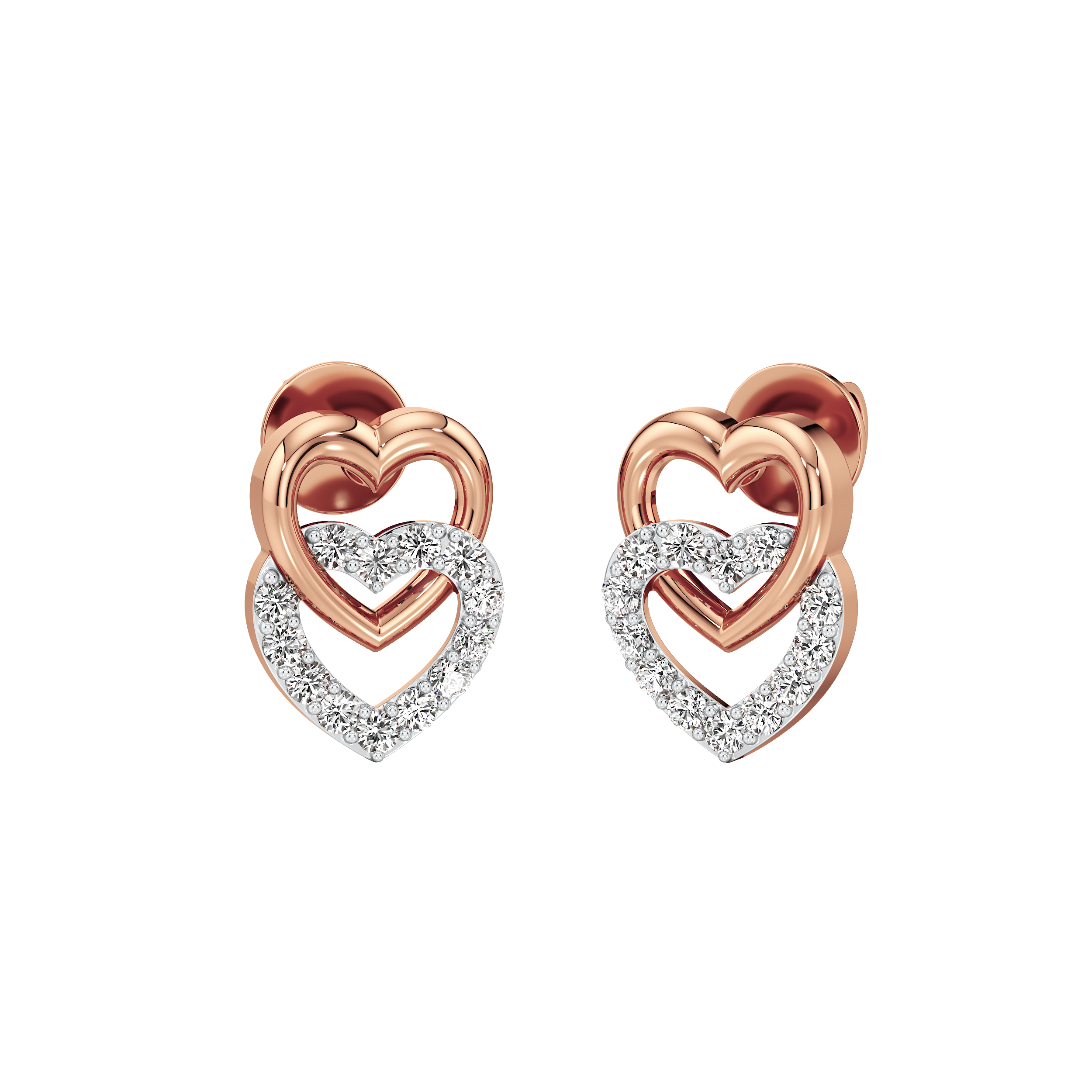 Infinity Hearts Studs 6