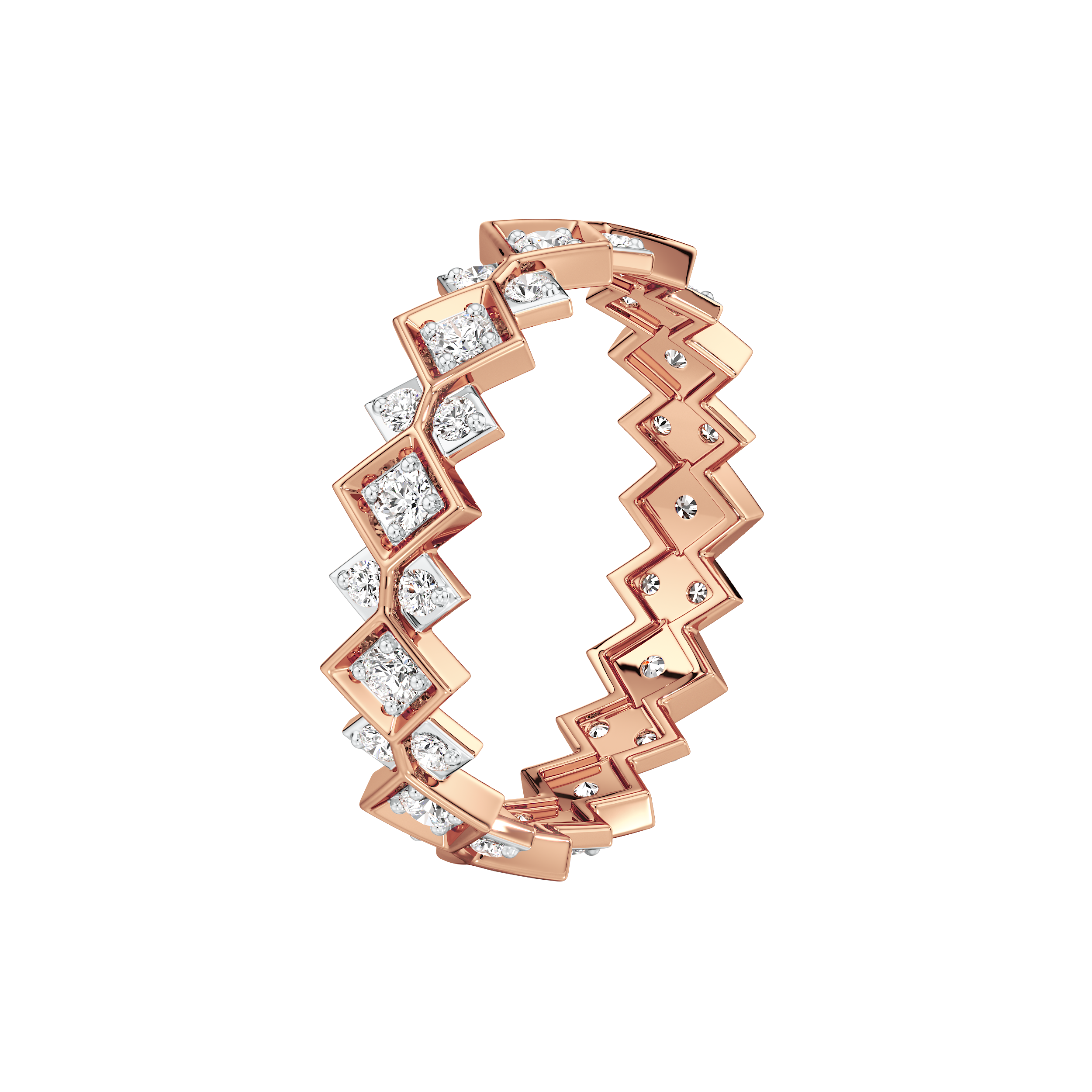 GeoGlow Diamond Band 14