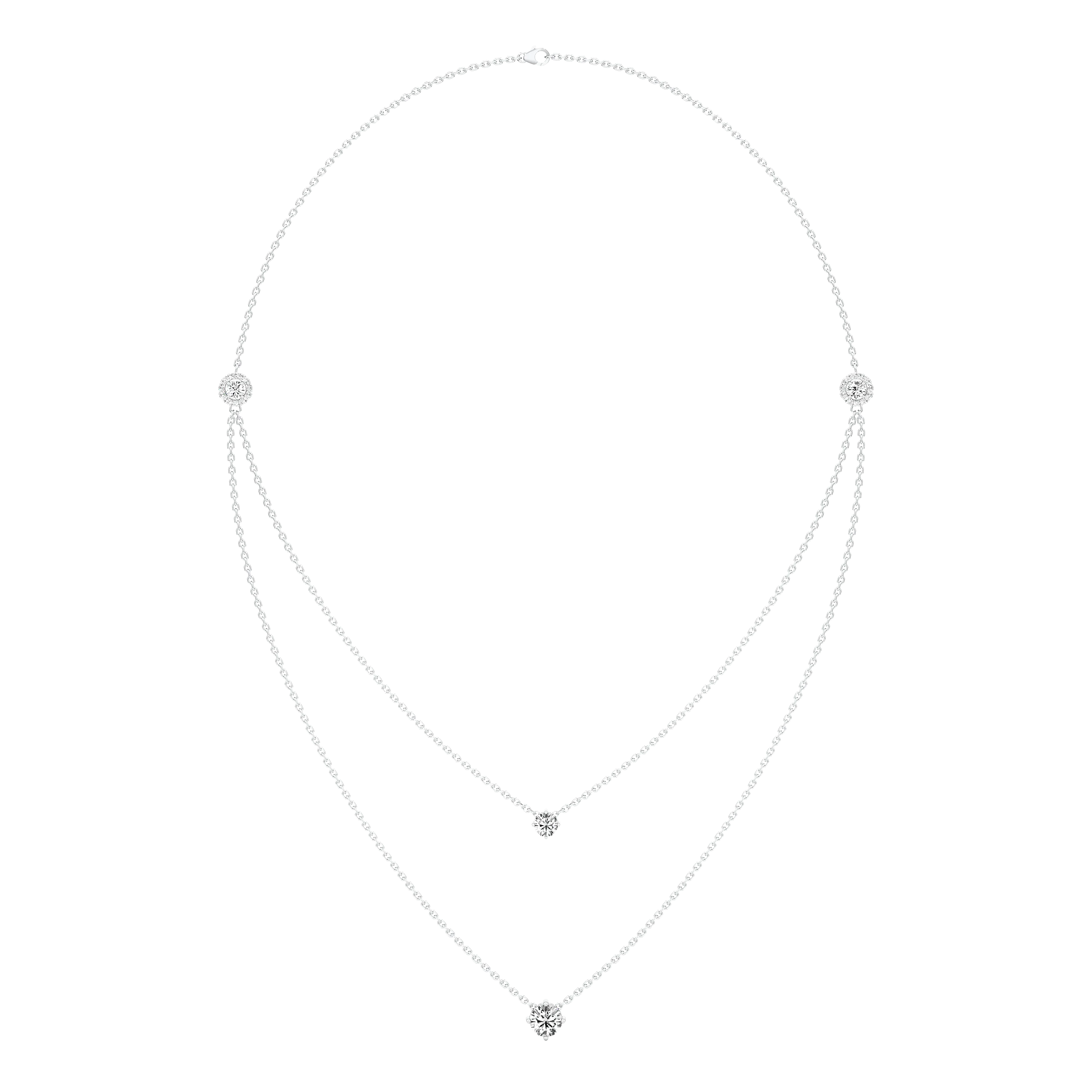 Dual Charm Necklet 8