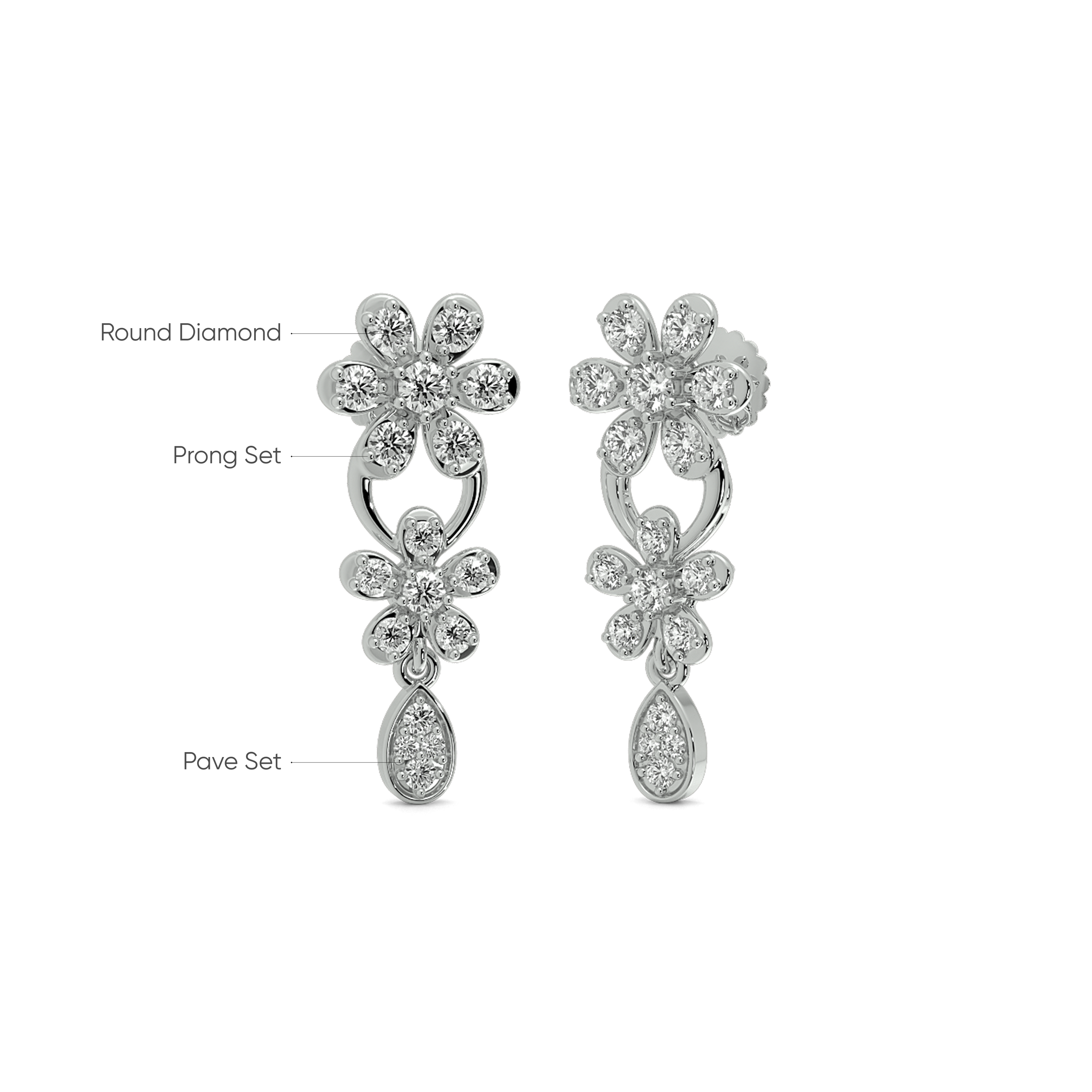 Bloomline Drop Earrings 6