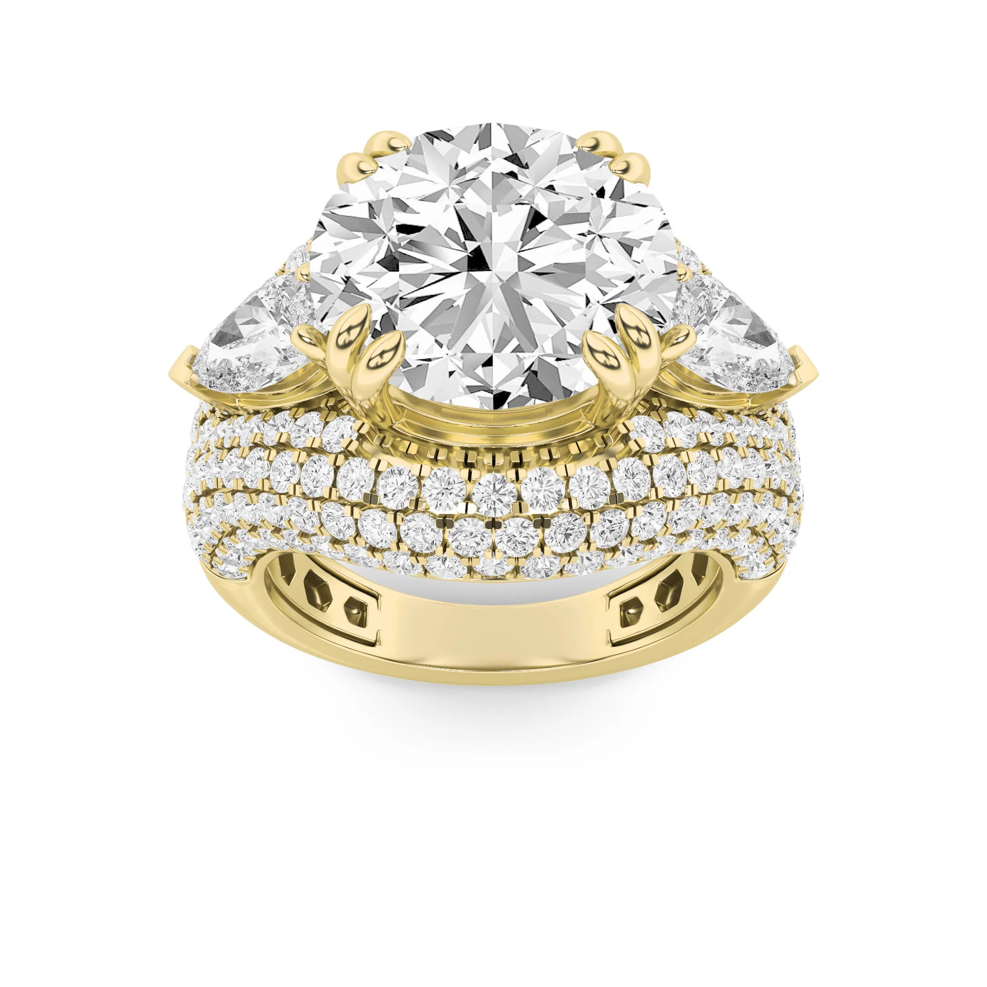 Royal Romance Cocktail Ring